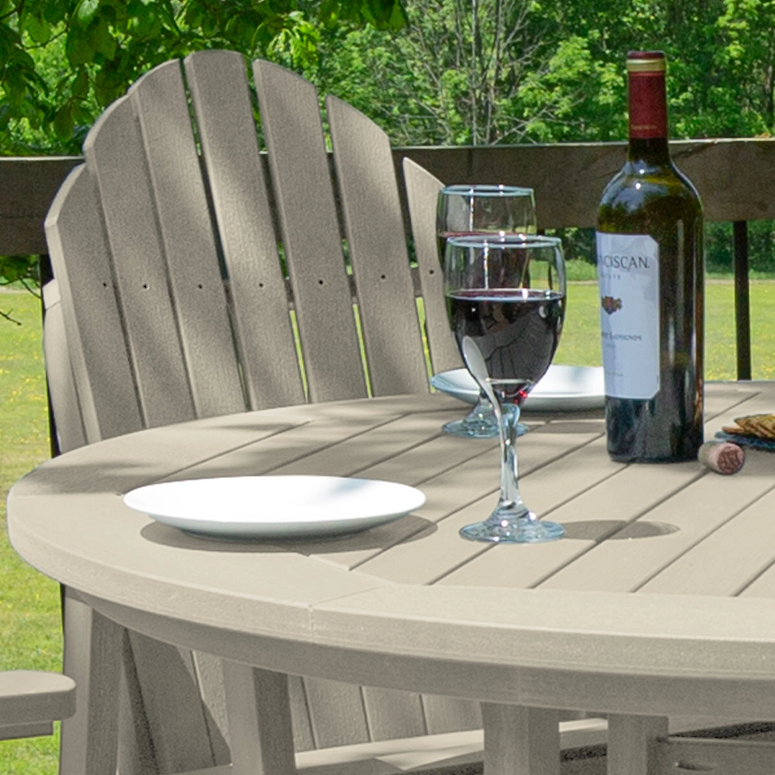 Hamilton 5pc 48in Round Dining Set - Counter Height - Image 15