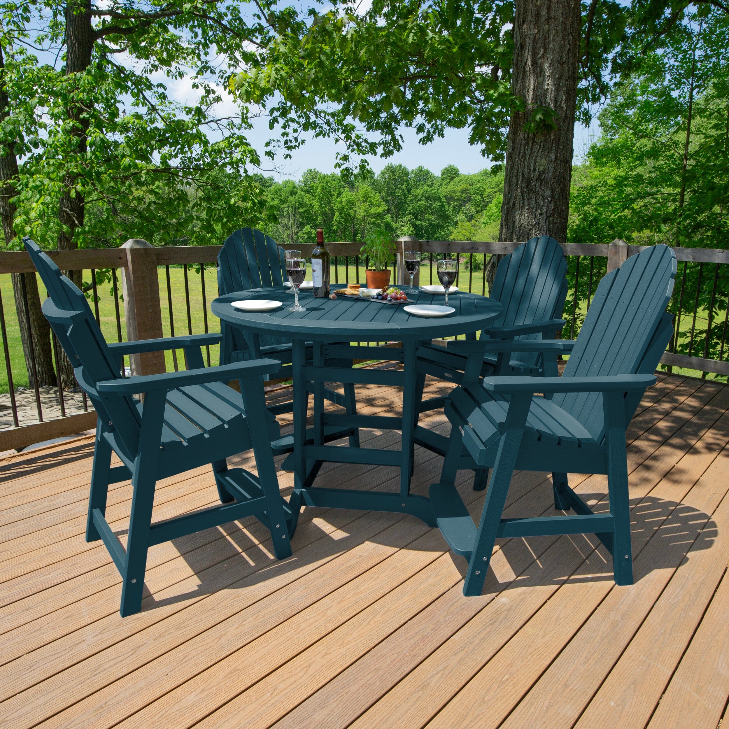 Hamilton 5pc 48in Round Dining Set - Counter Height - Image 17