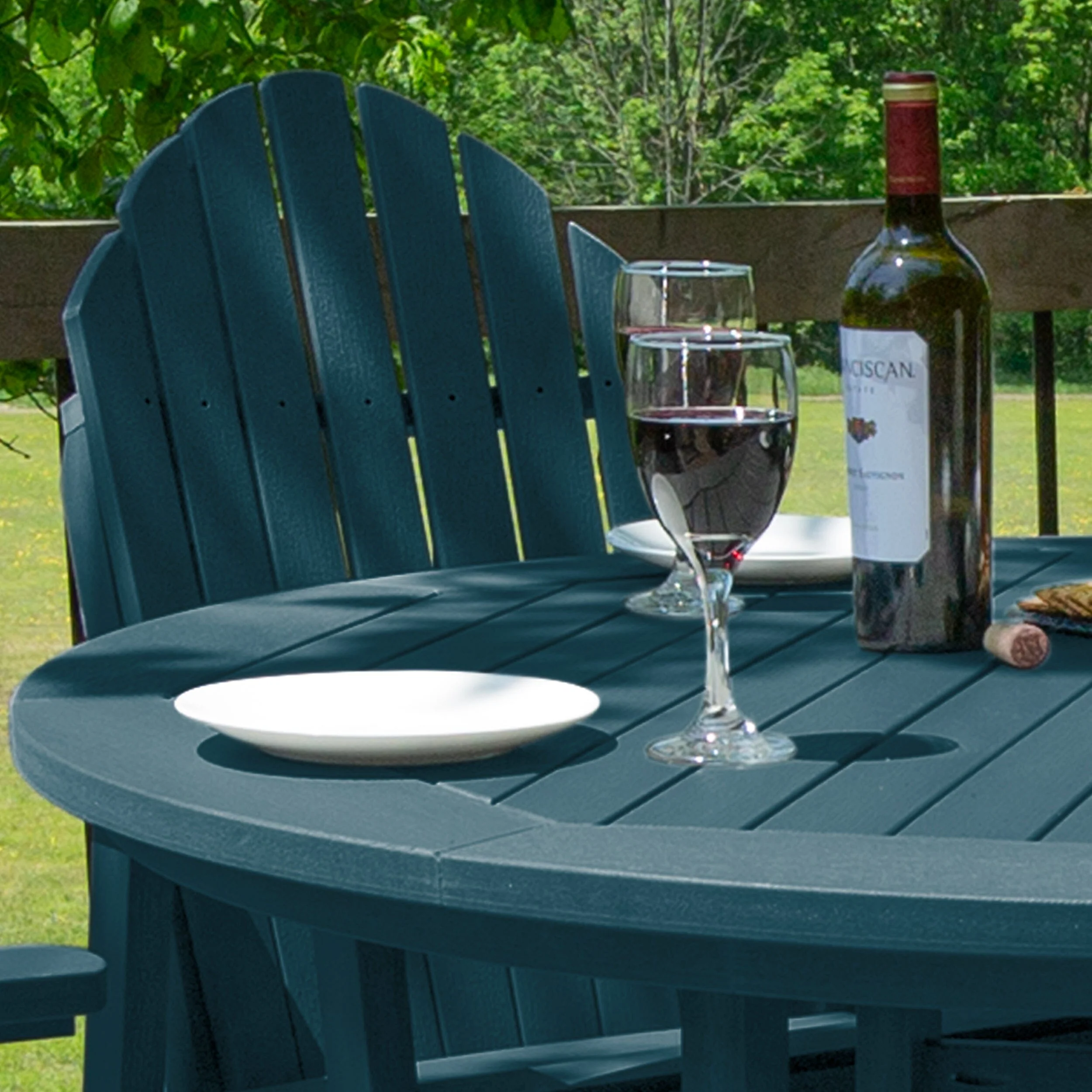 Hamilton 5pc 48in Round Dining Set - Counter Height - Image 18