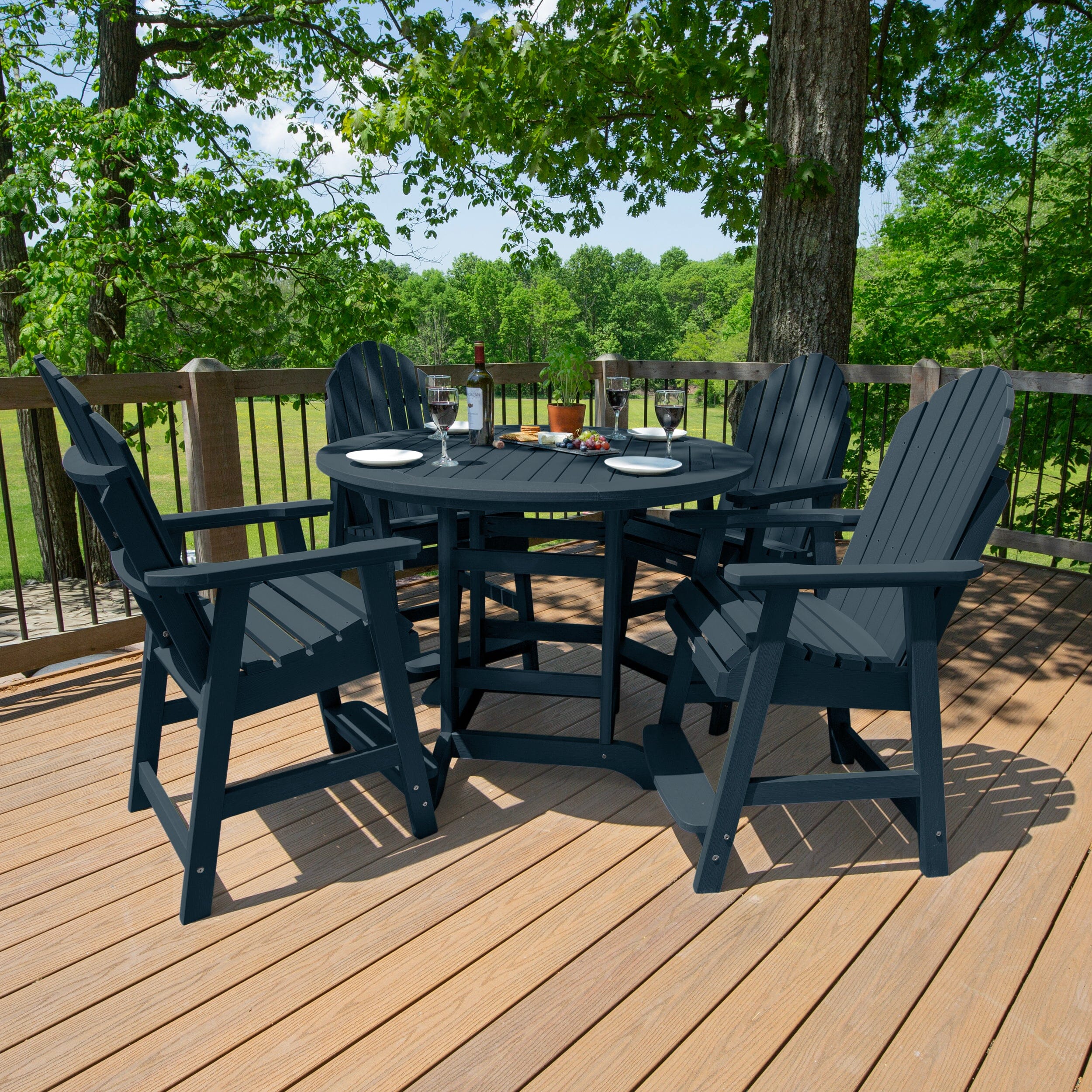 Hamilton 5pc 48in Round Dining Set - Counter Height - Image 20