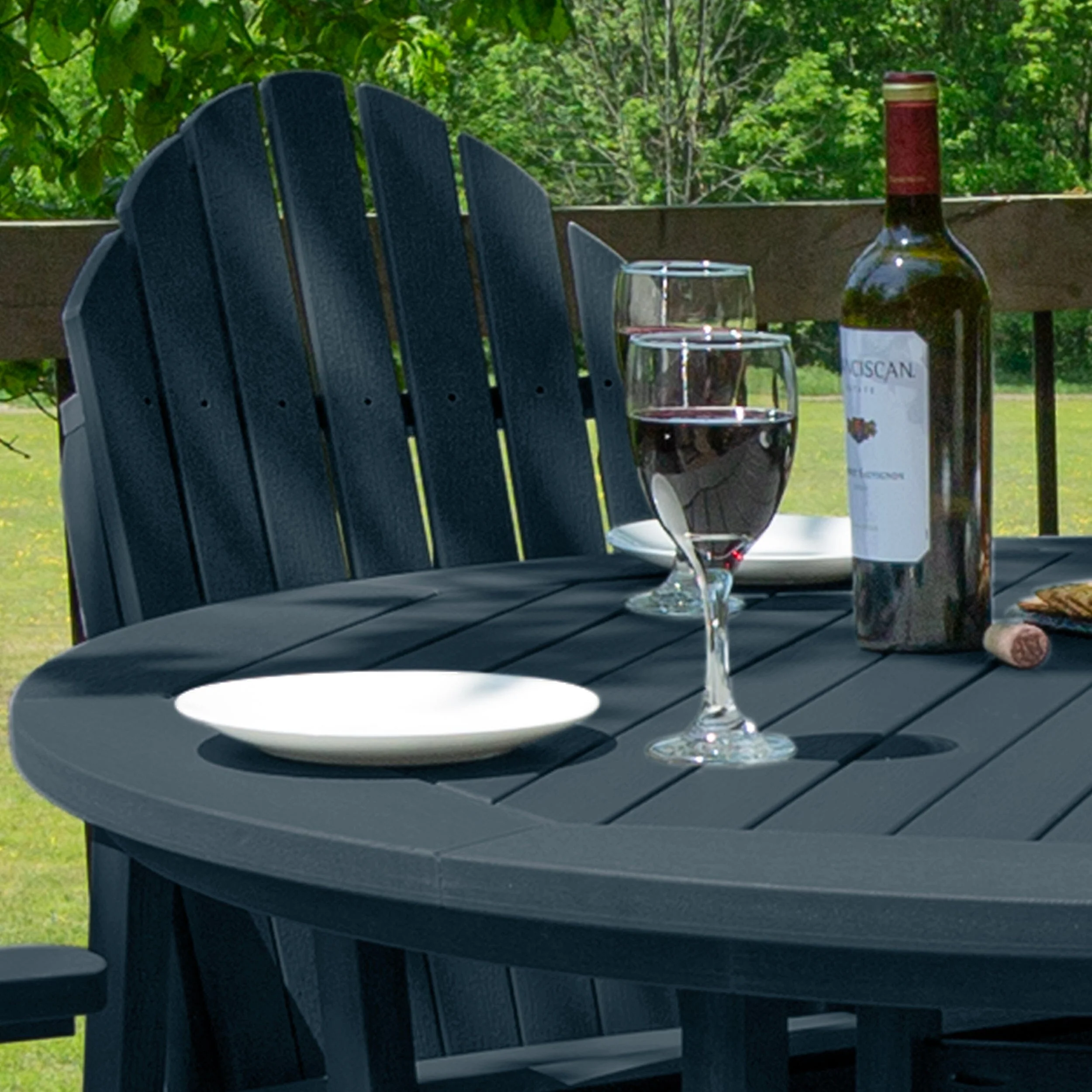 Hamilton 5pc 48in Round Dining Set - Counter Height - Image 21