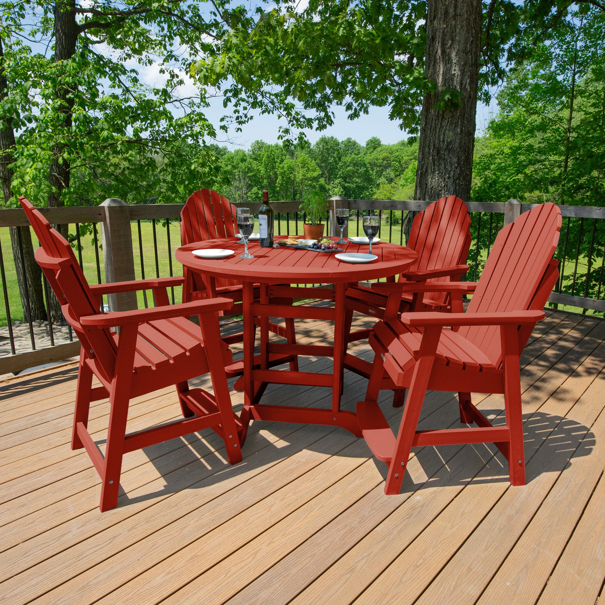 Hamilton 5pc 48in Round Dining Set - Counter Height - Image 23