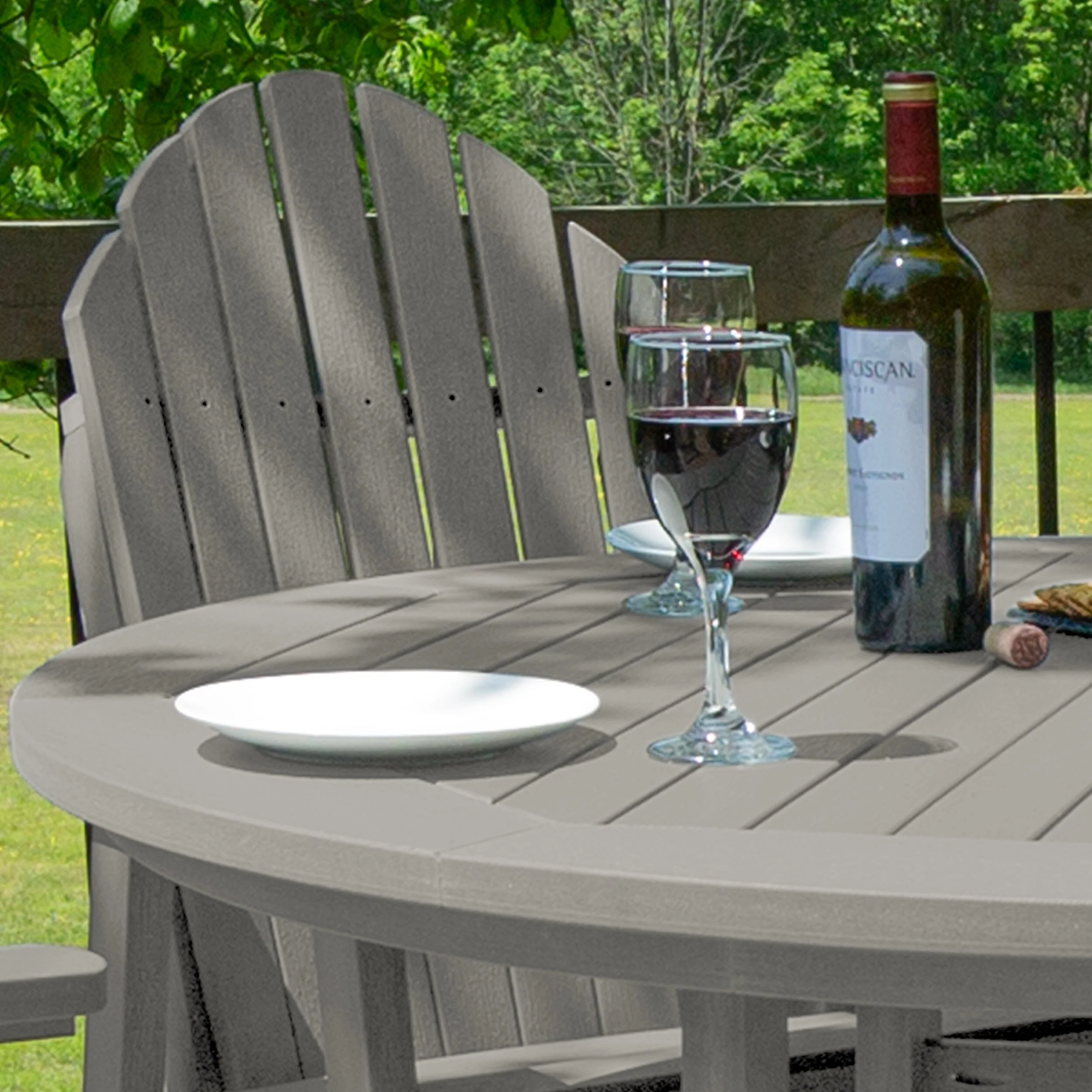 Hamilton 5pc 48in Round Dining Set - Counter Height - Image 30