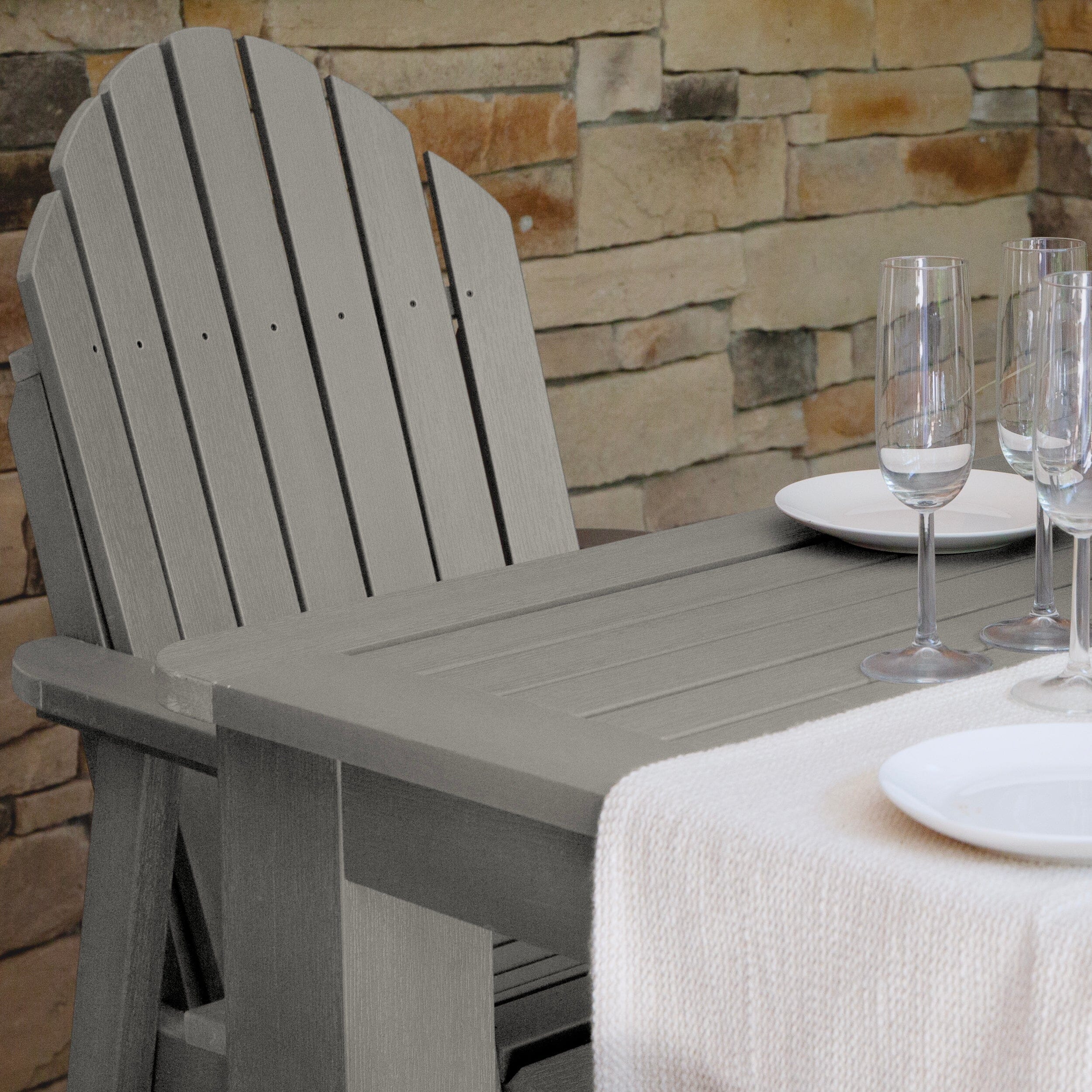 Hamilton 5pc Square Dining Set 42in x 42in - Dining Height - Image 30