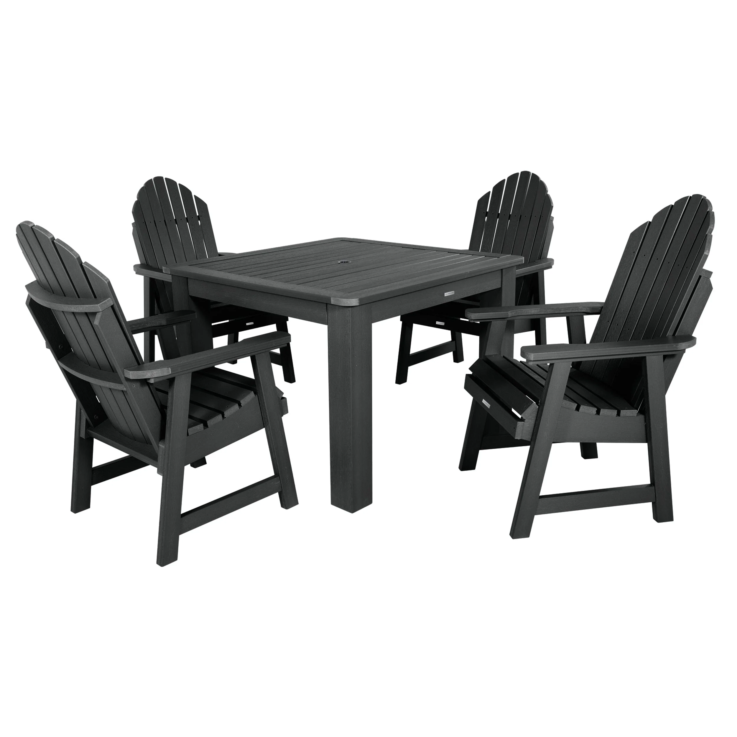 Hamilton 5pc Square Dining Set 42in x 42in - Dining Height - Image 4