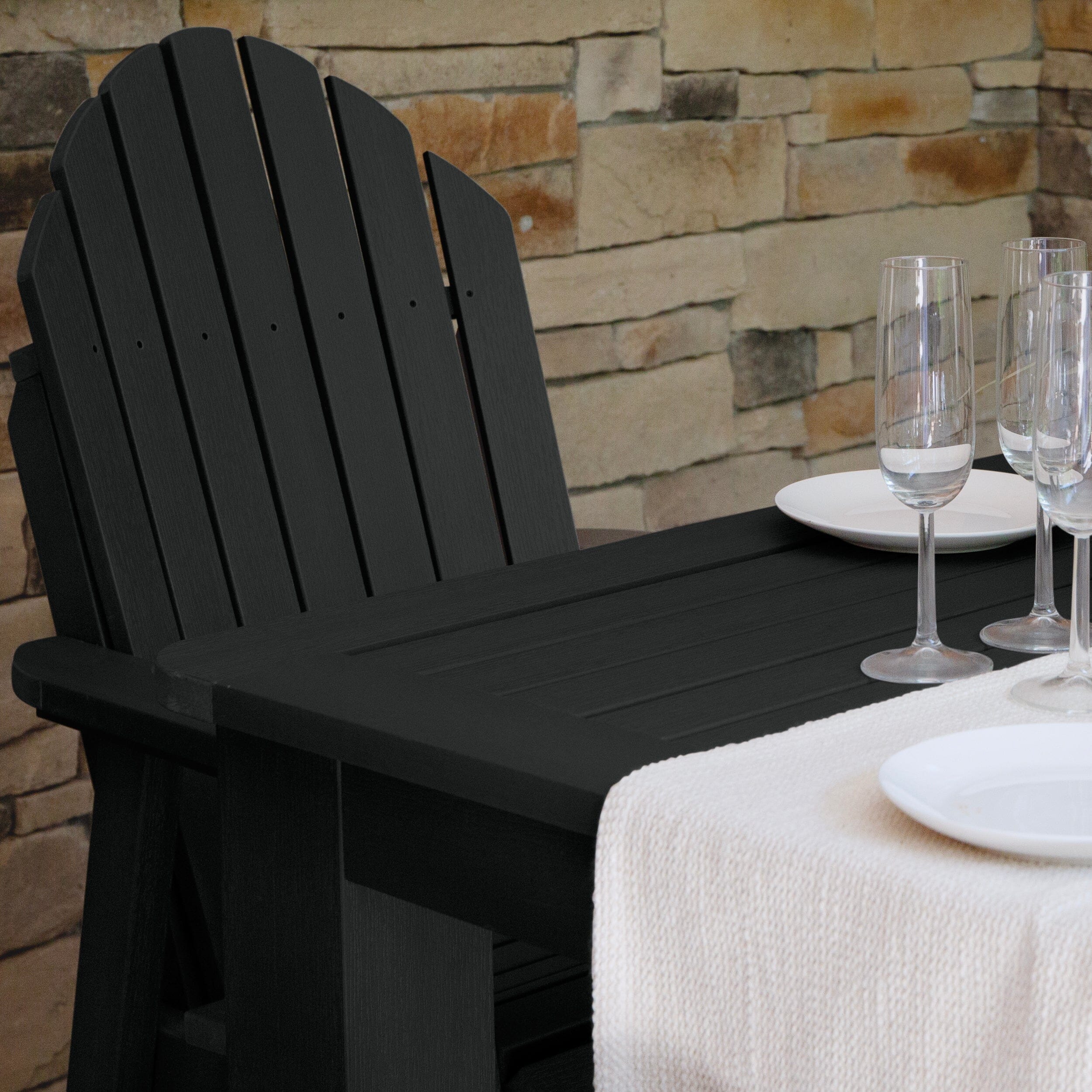 Hamilton 5pc Square Dining Set 42in x 42in - Dining Height - Image 6