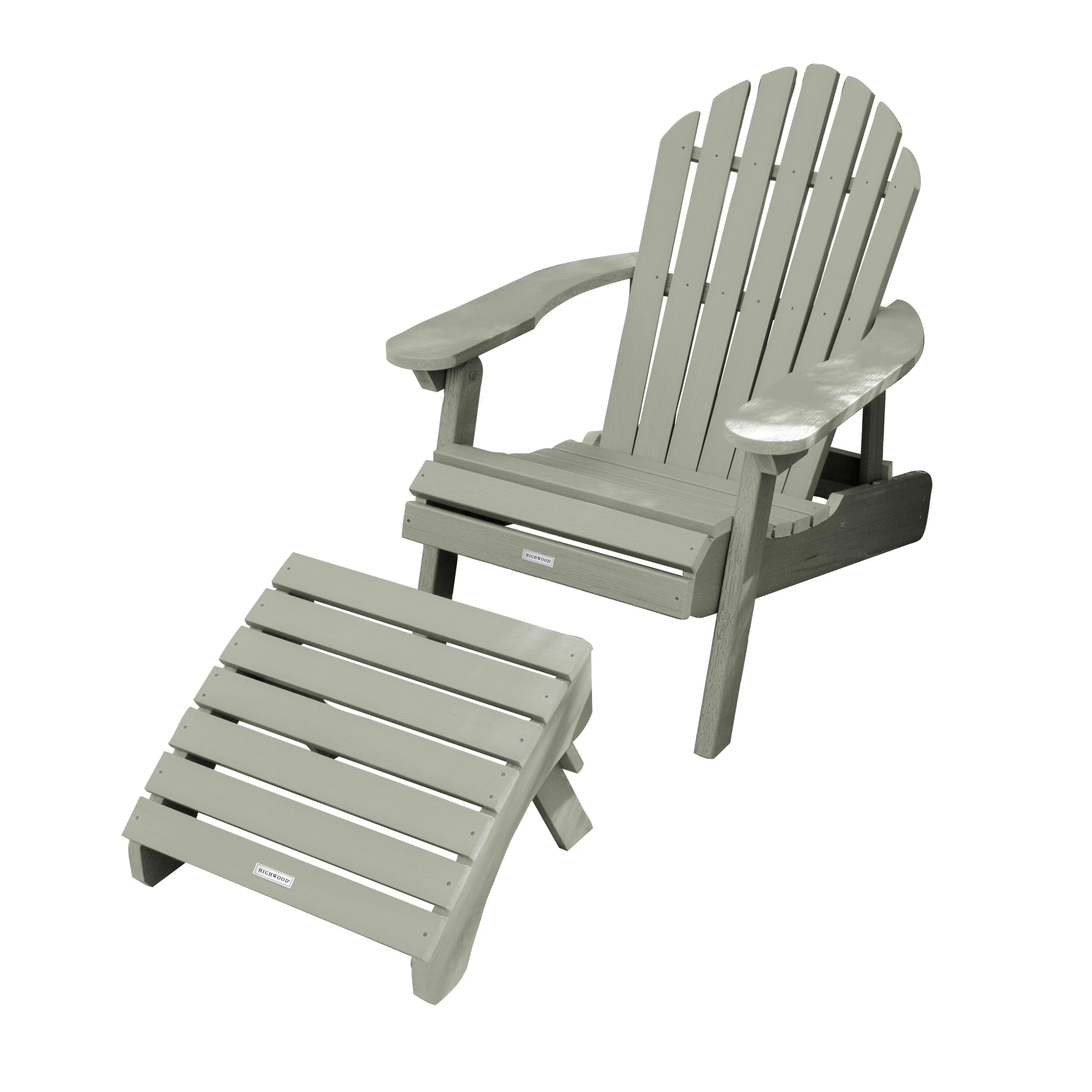 Hamilton Reclining Adirondack Chair with Folding Ottoman - Image 17