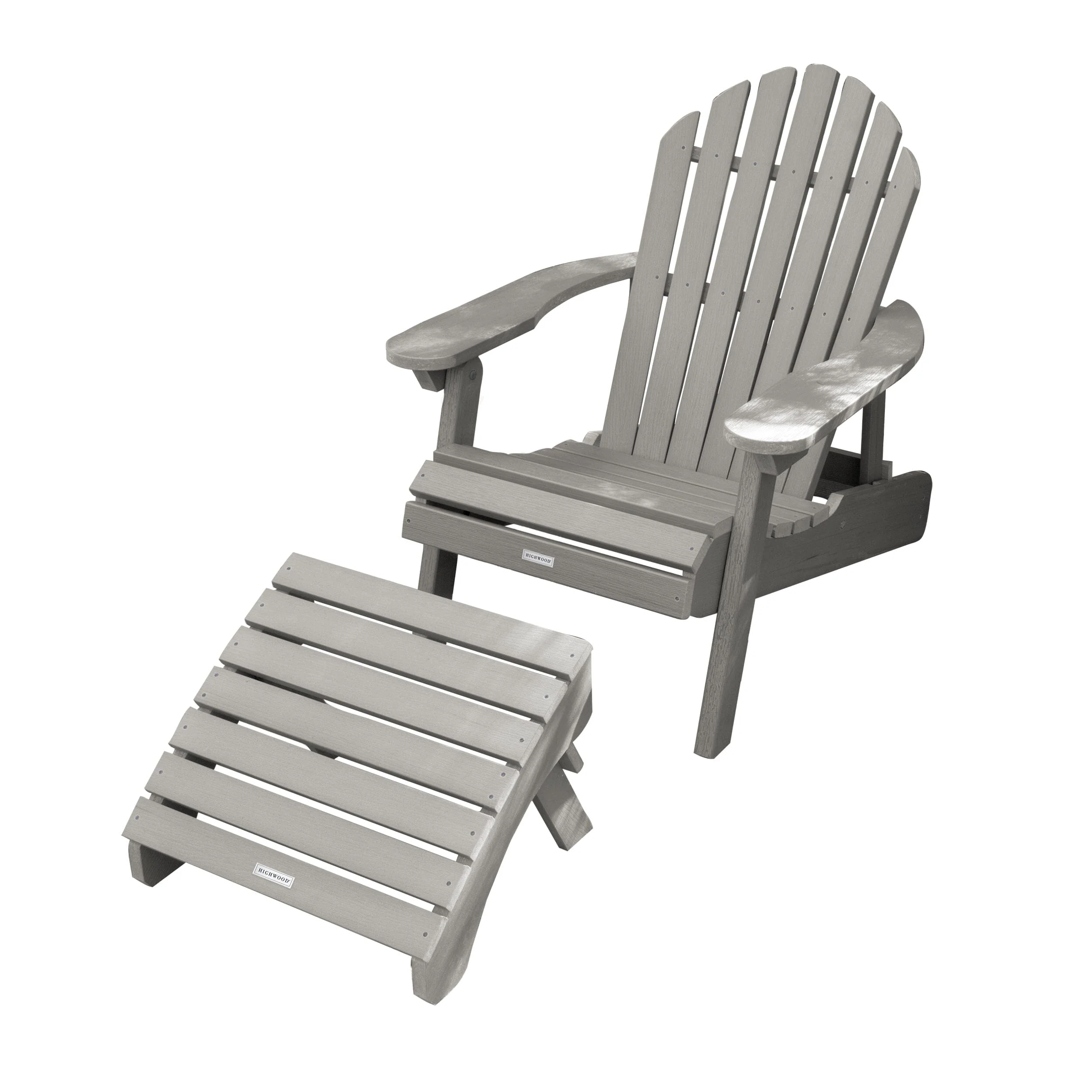 Hamilton Reclining Adirondack Chair with Folding Ottoman - Image 19