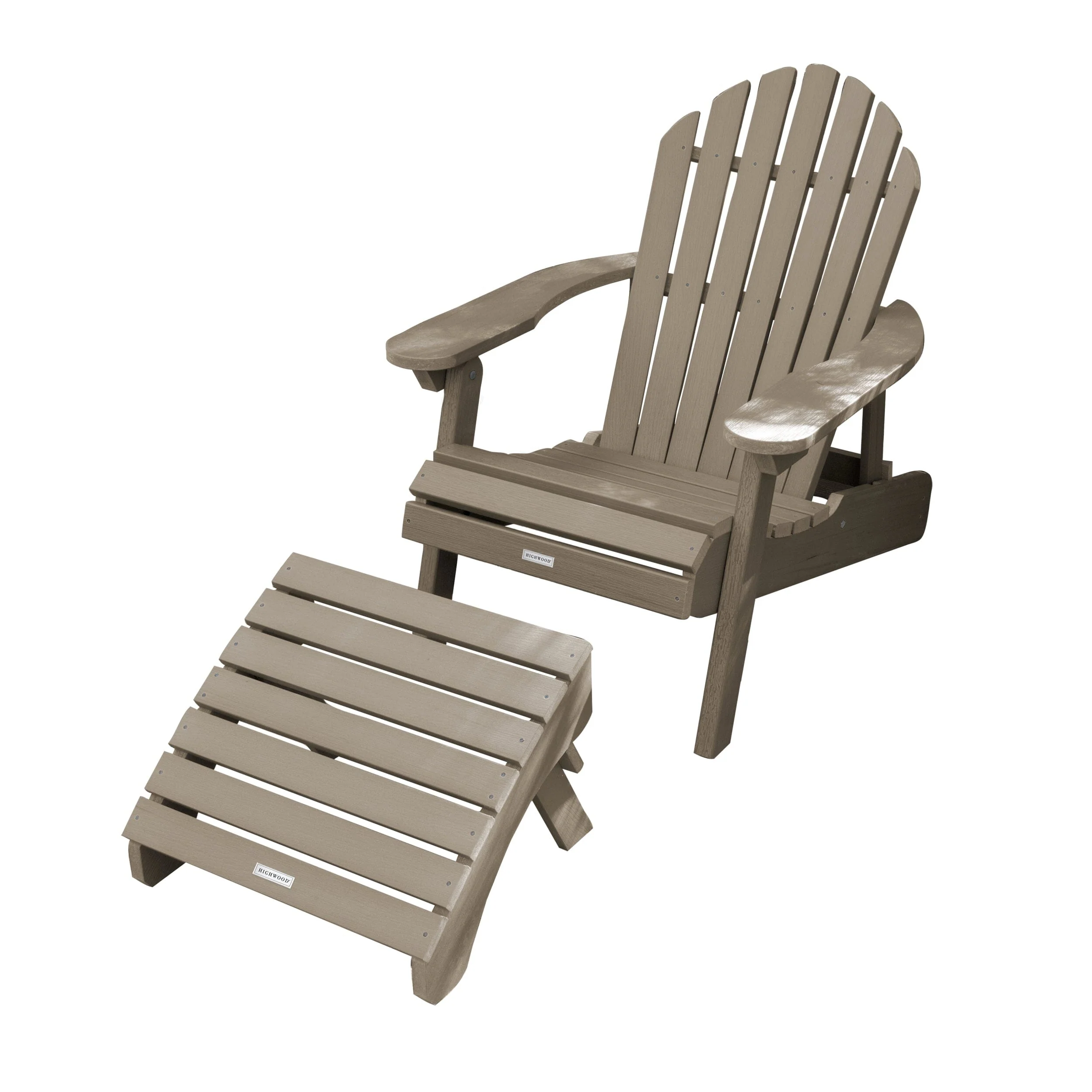Hamilton Reclining Adirondack Chair with Folding Ottoman - Image 21