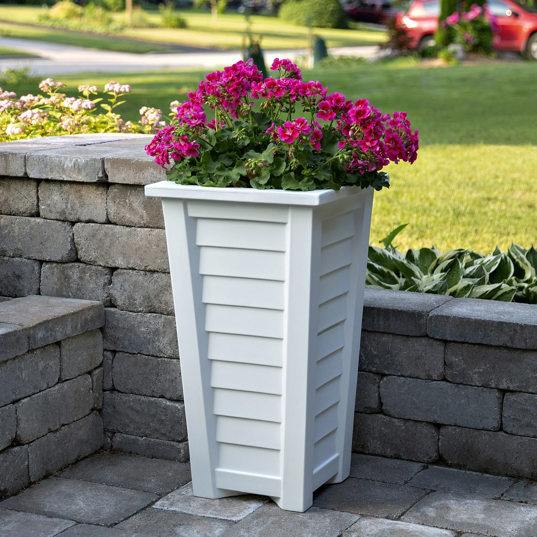 Harlowe 28” Tall Outdoor Planter - Image 8