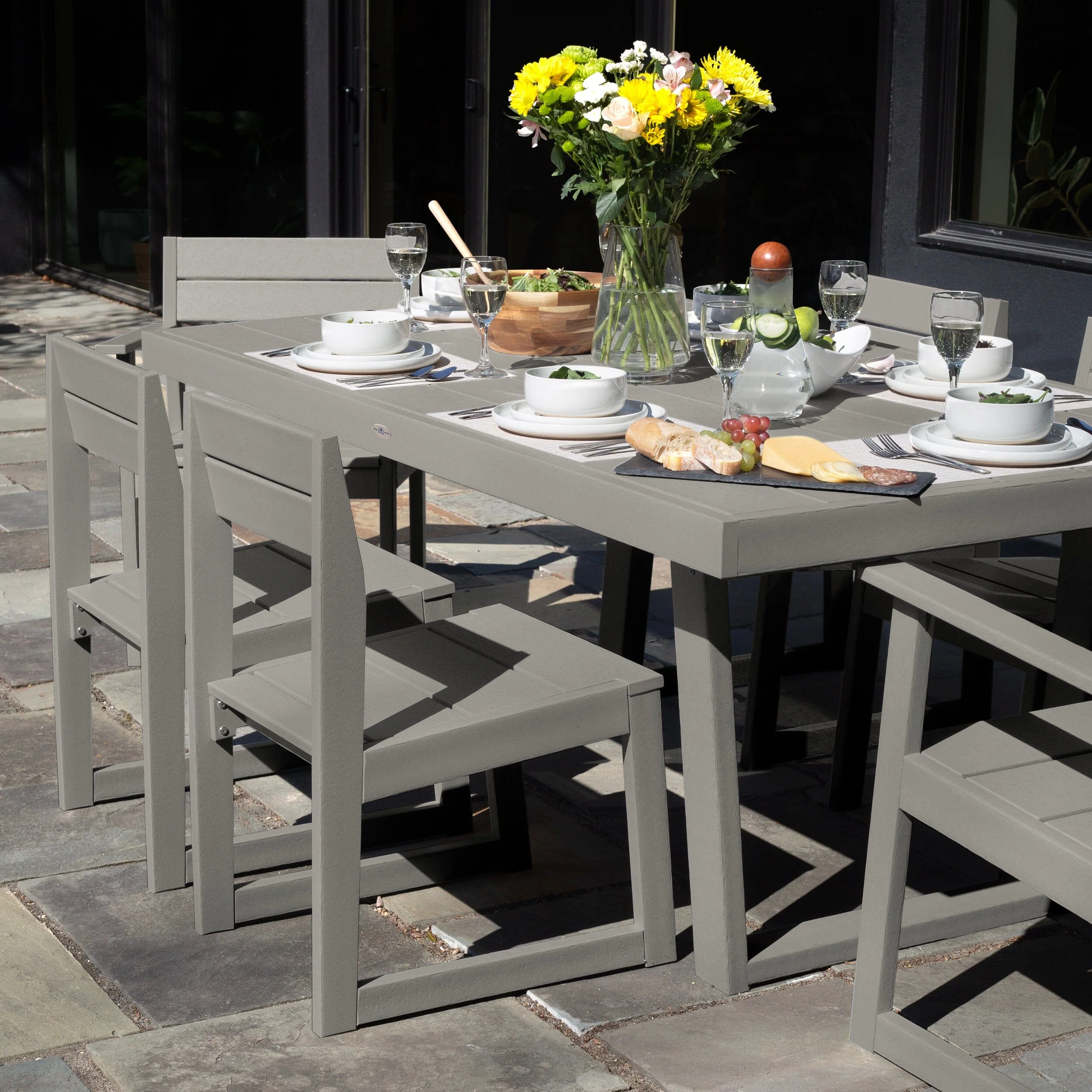 Haven Modern 7 Piece Dining Set - Image 2