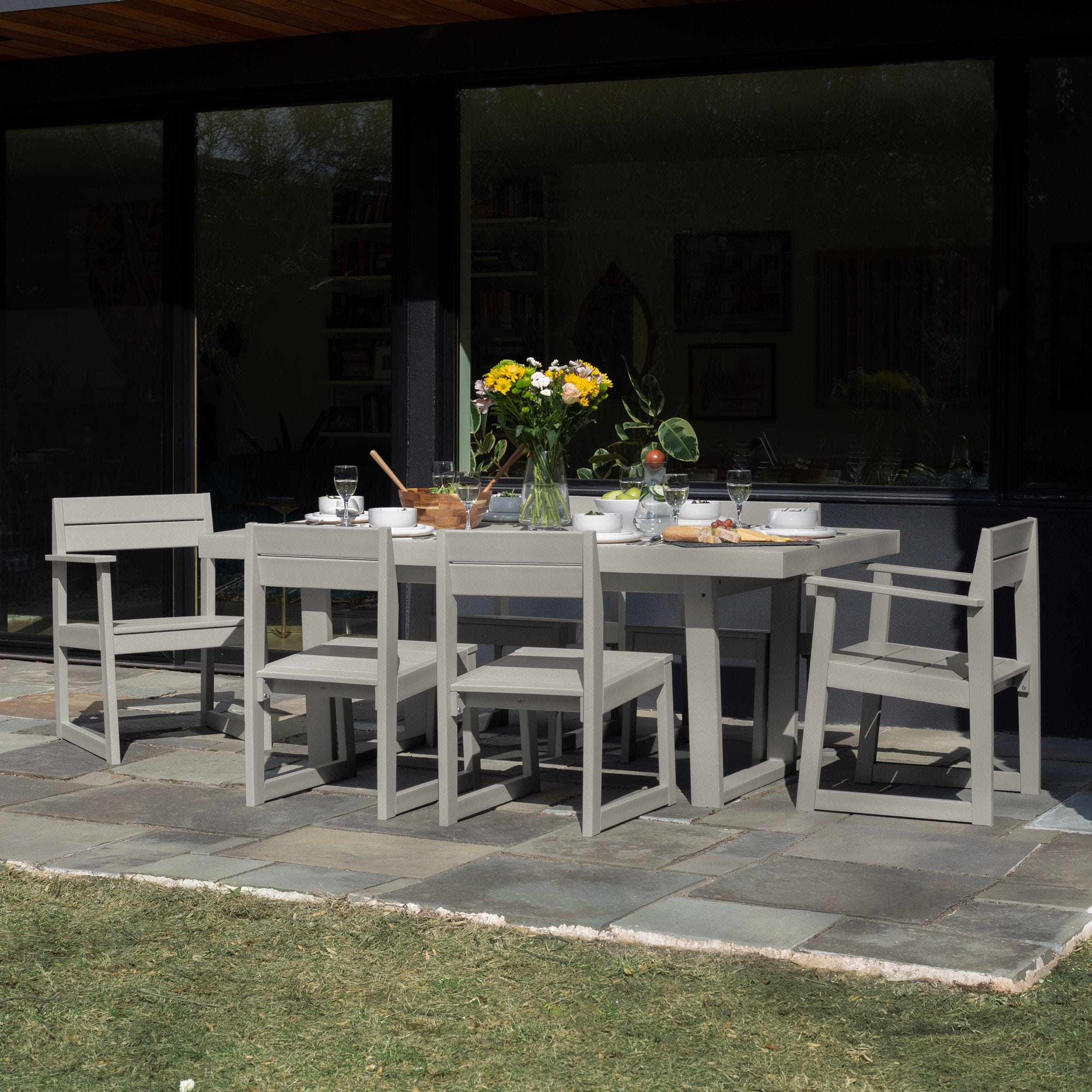 Haven Modern 7 Piece Dining Set - Image 4