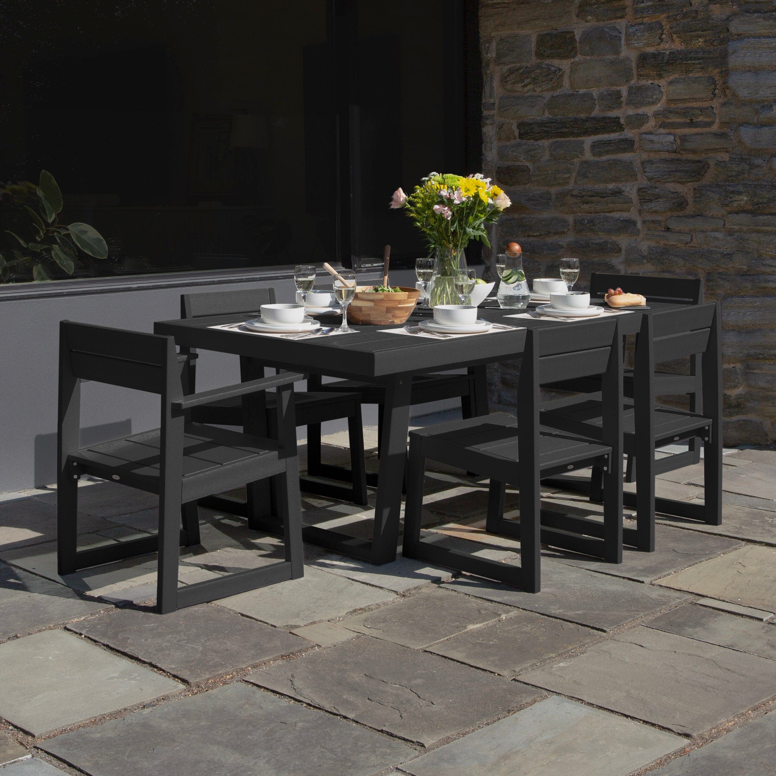 Haven Modern 7 Piece Dining Set - Image 9