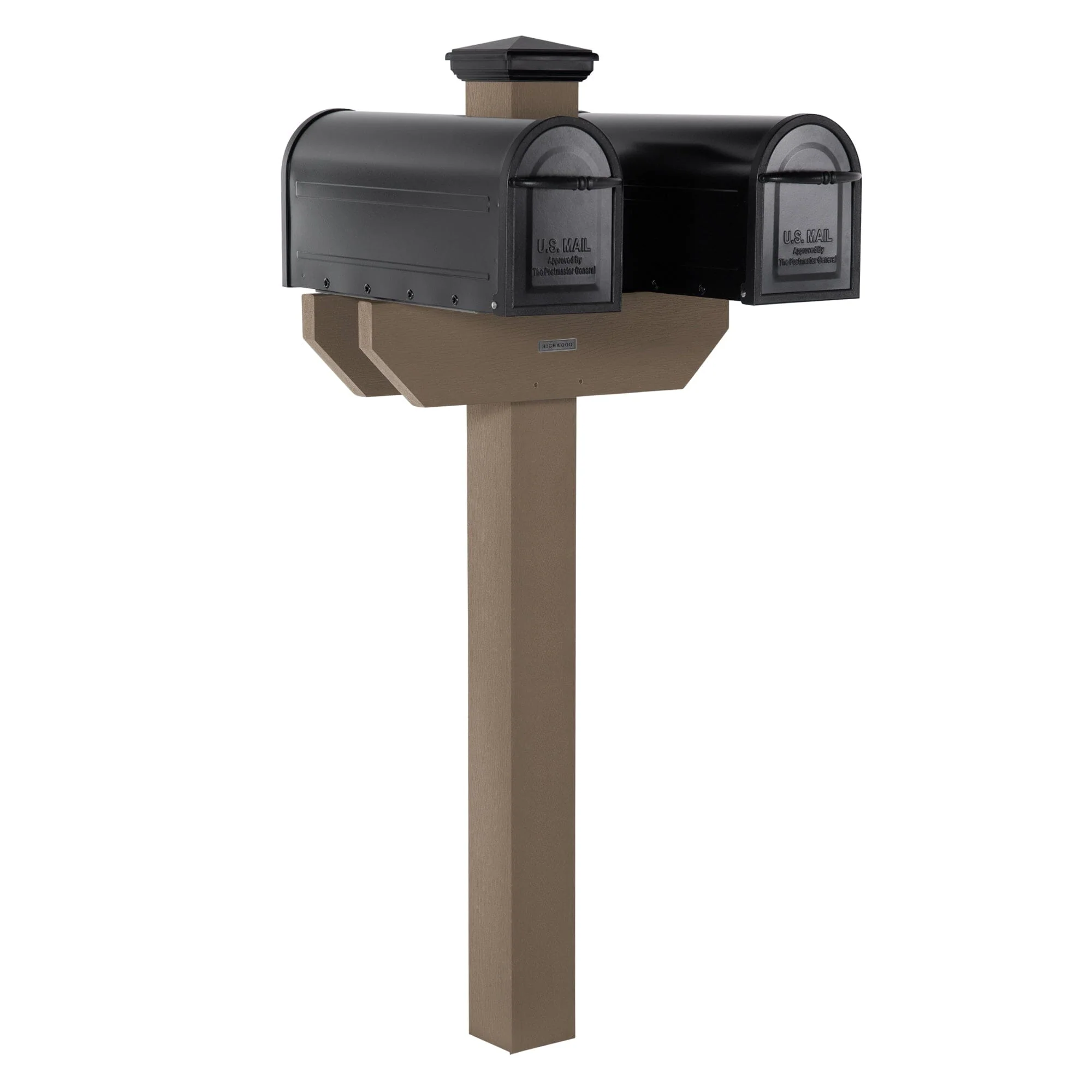 Hazleton Side-by-side Mailbox Post - Image 13