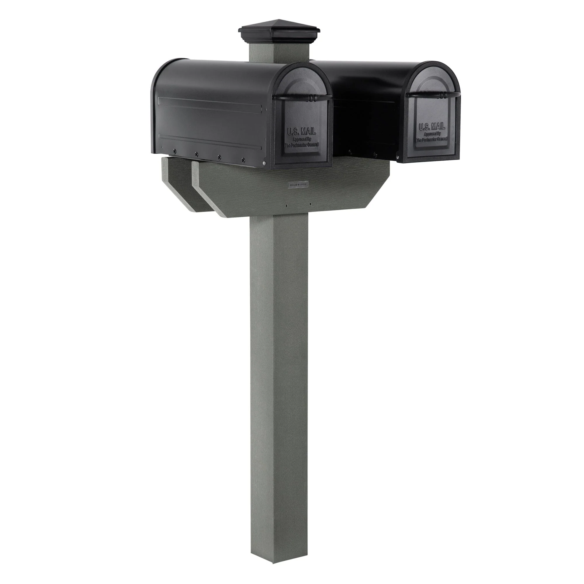 Hazleton Side-by-side Mailbox Post - Image 7