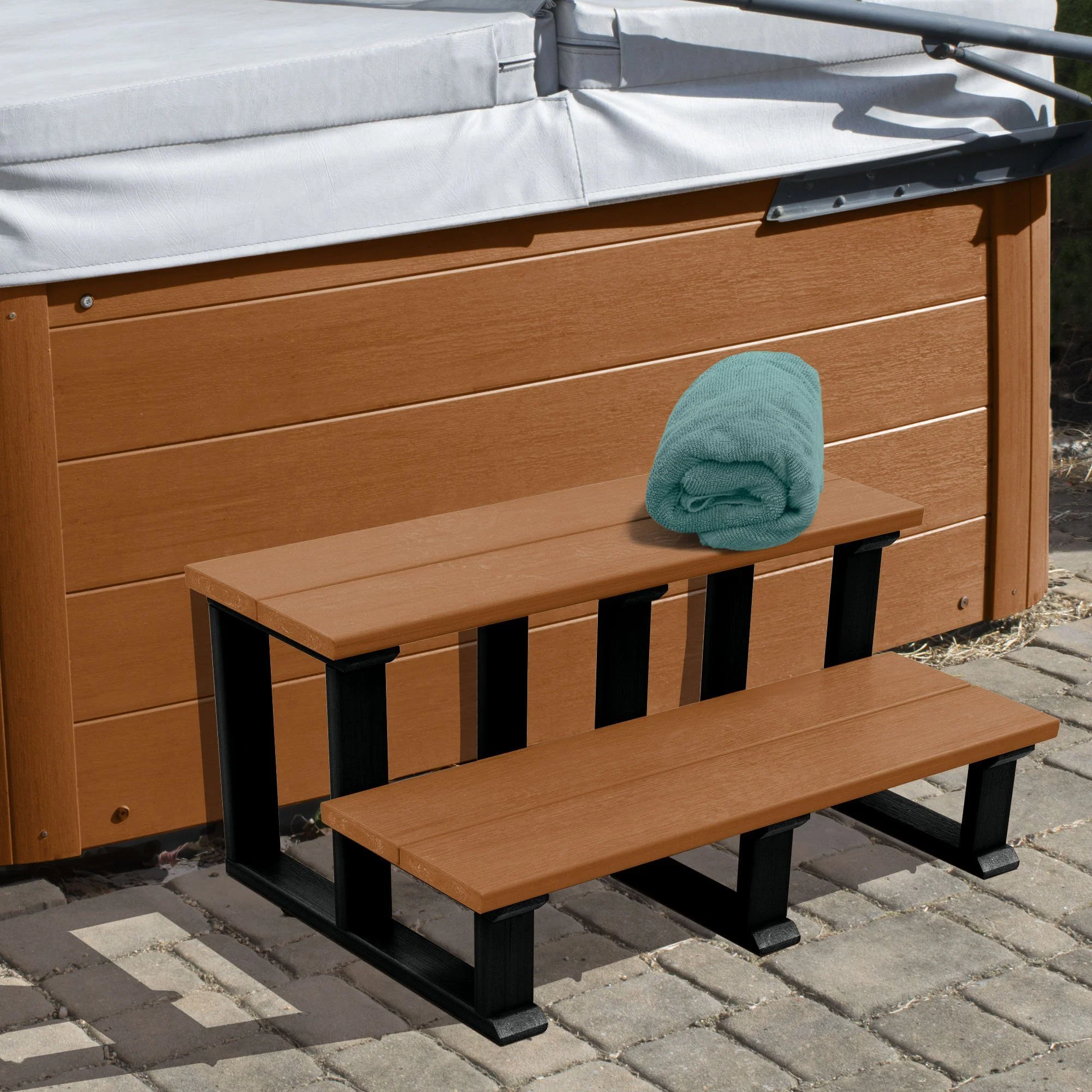 Hot Tub Spa Two Tier Steps 32 Inch - Image 11