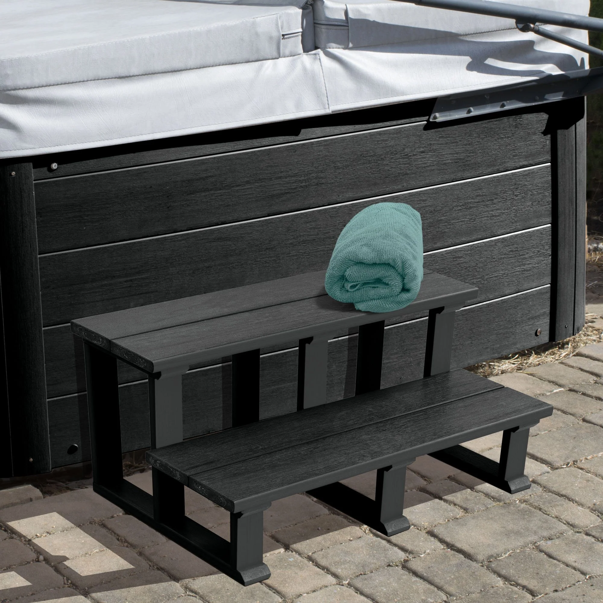 Hot Tub Spa Two Tier Steps 32 Inch - Image 5