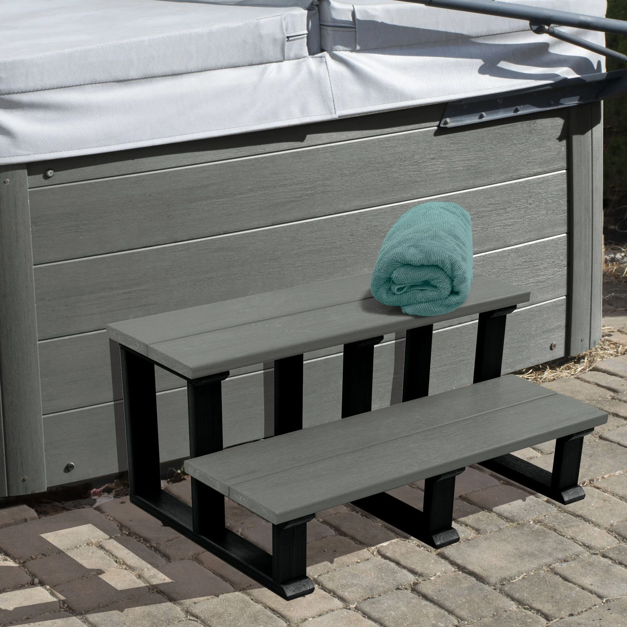 Hot Tub Spa Two Tier Steps 32 Inch - Image 8