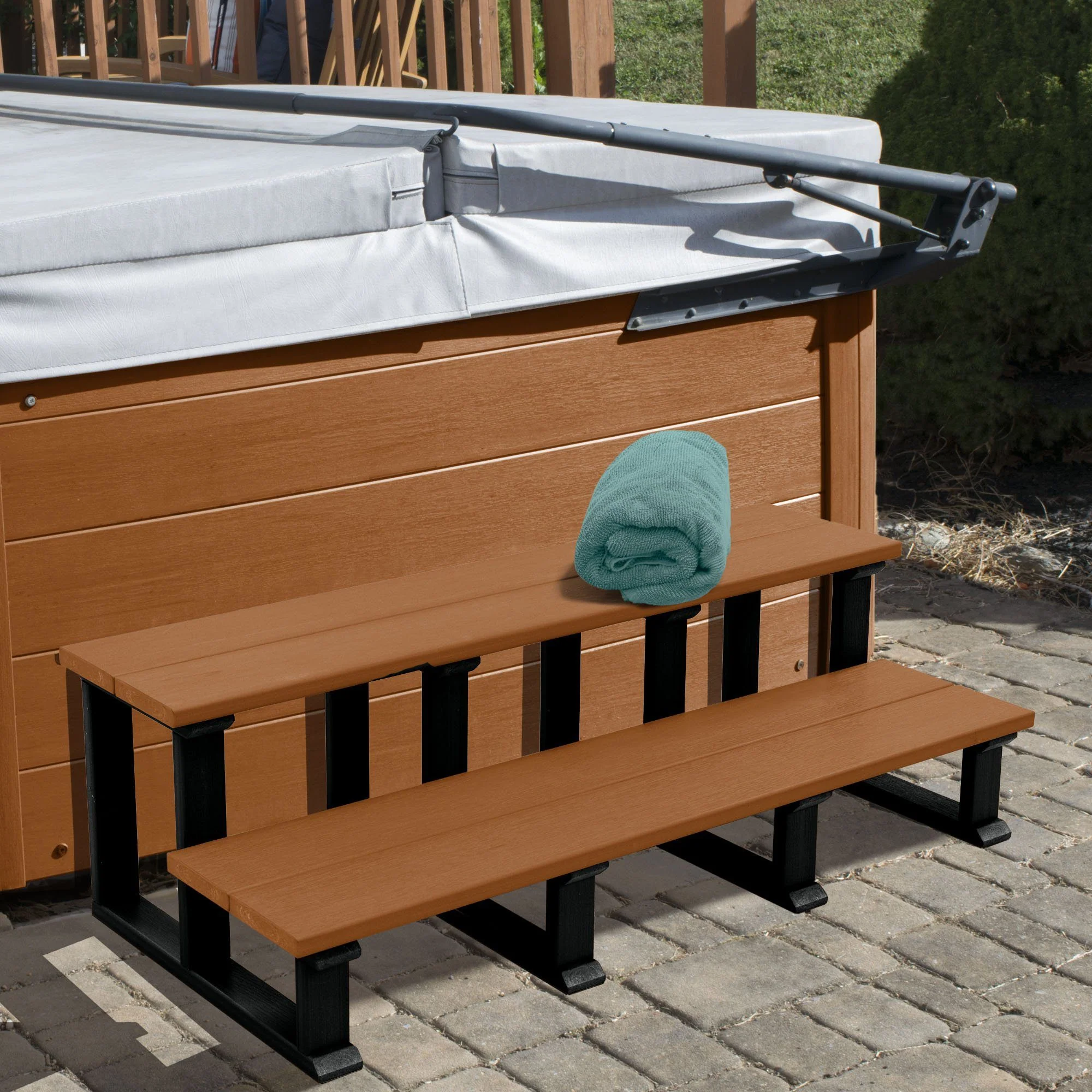 Hot Tub Spa Two Tier Steps 48 Inch - Image 11
