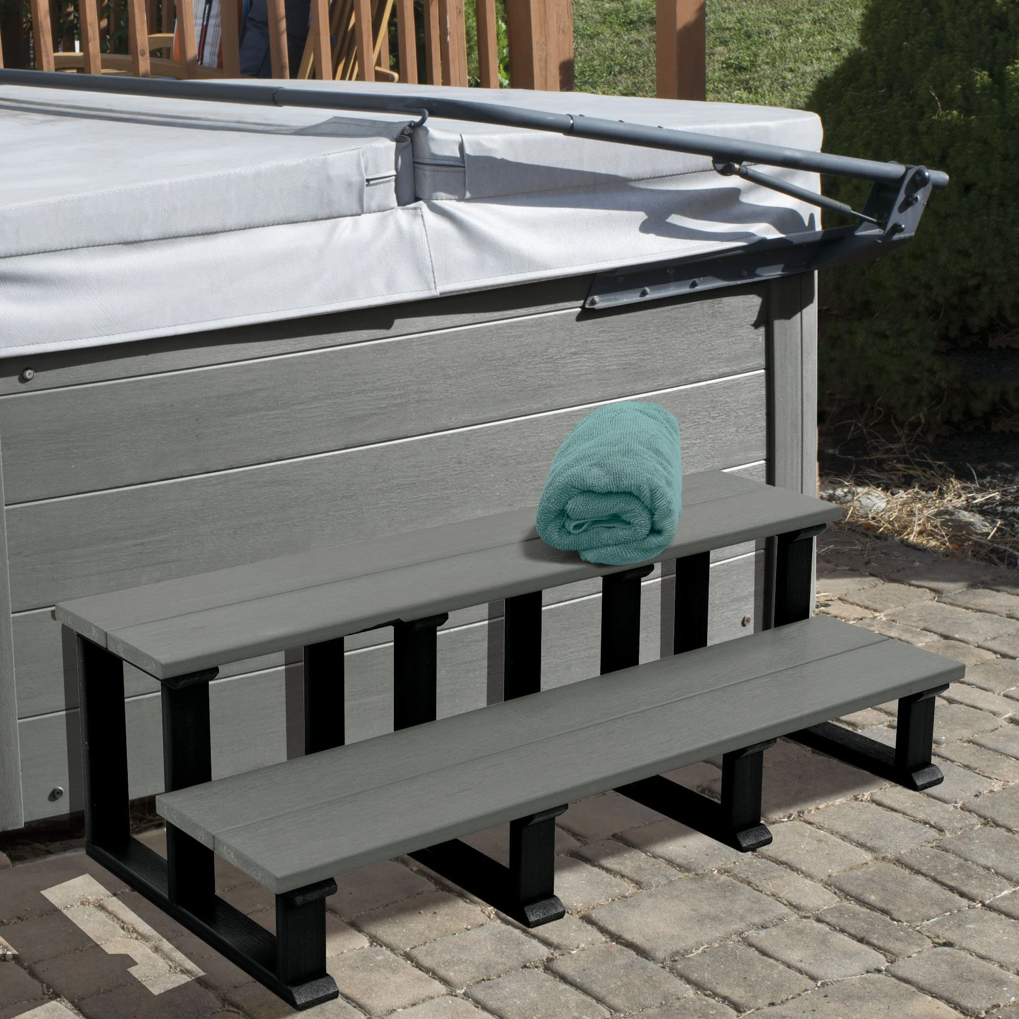 Hot Tub Spa Two Tier Steps 48 Inch - Image 8
