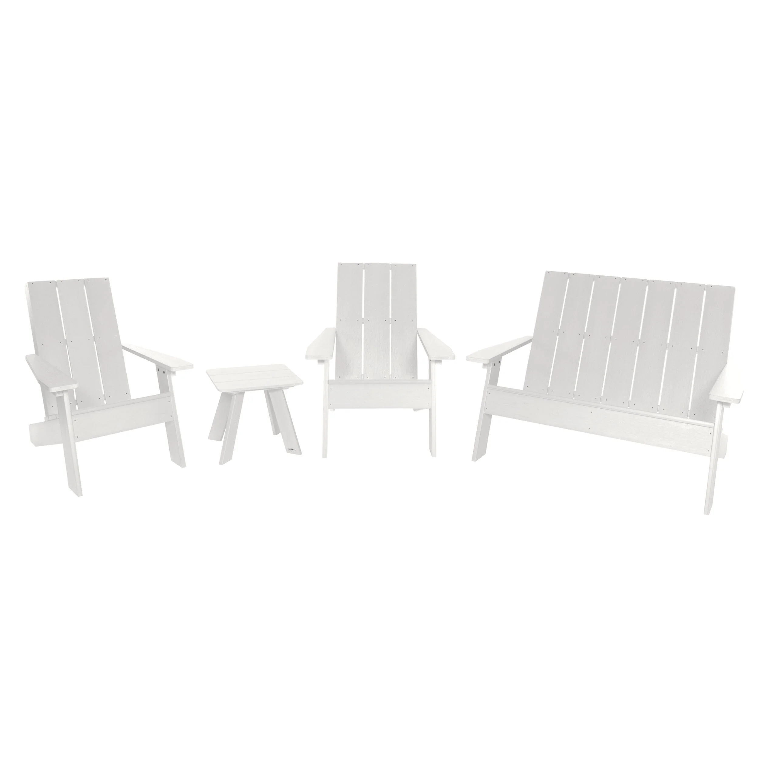 Italica Modern Adirondack 4-Piece Set - Image 11