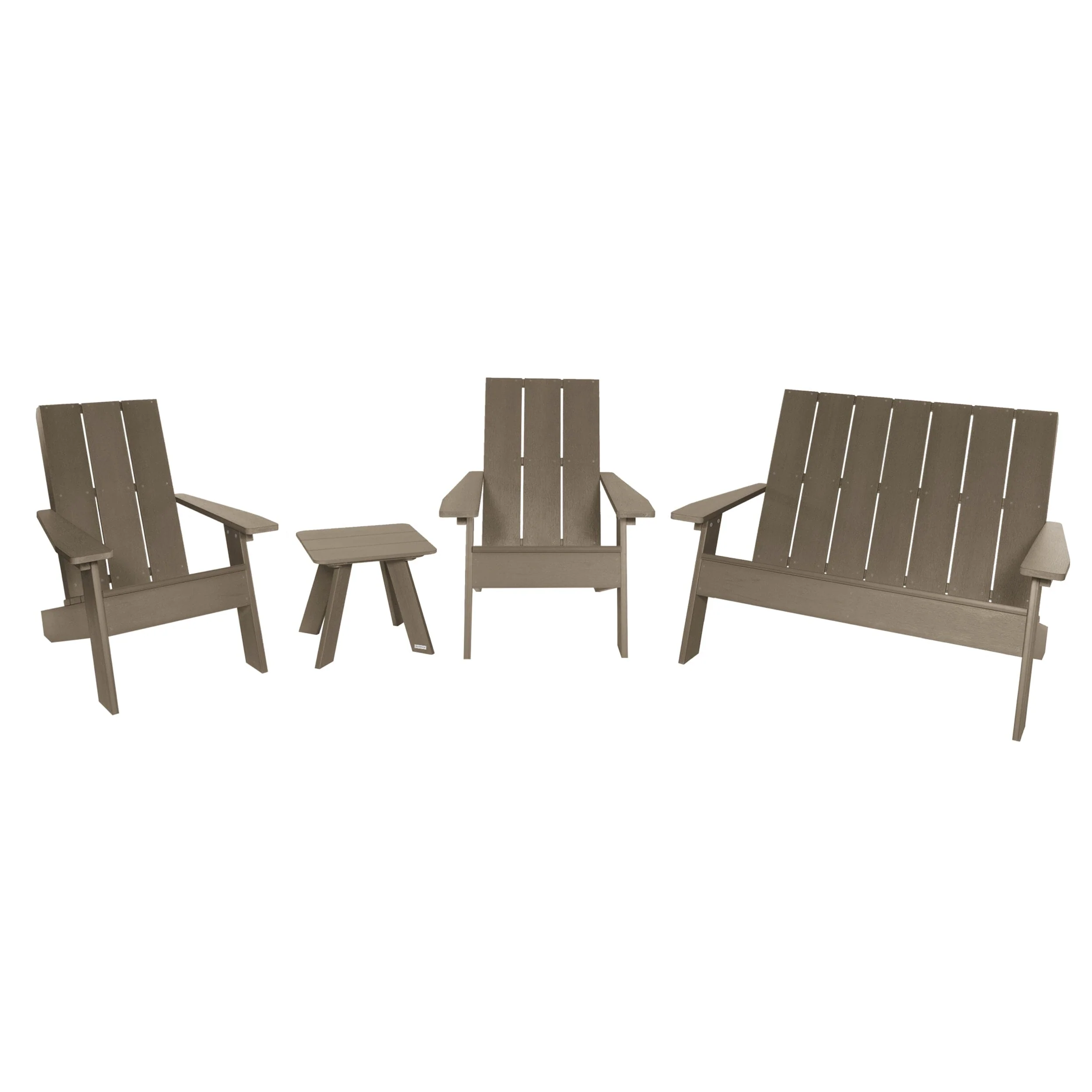 Italica Modern Adirondack 4-Piece Set - Image 21