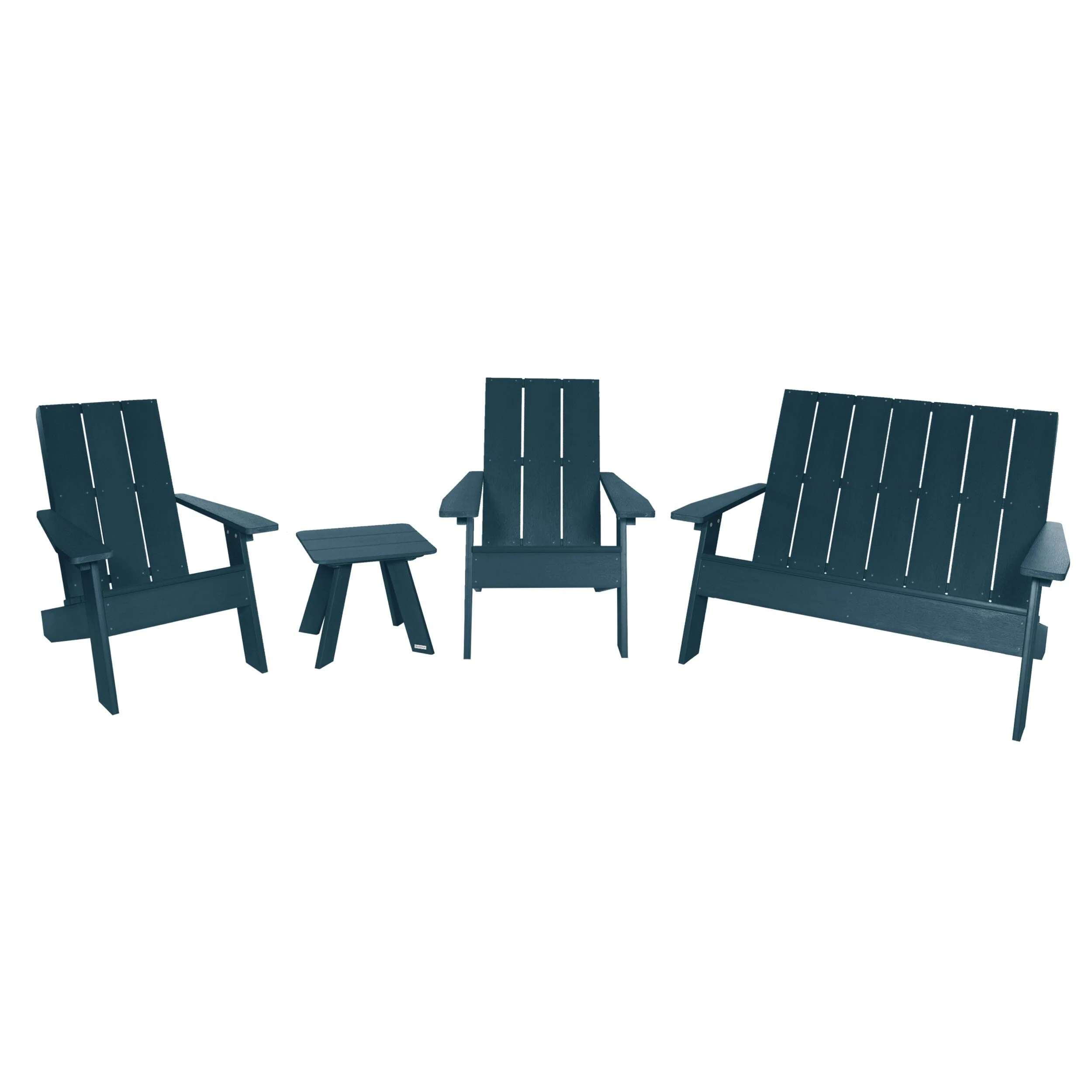 Italica Modern Adirondack 4-Piece Set - Image 7