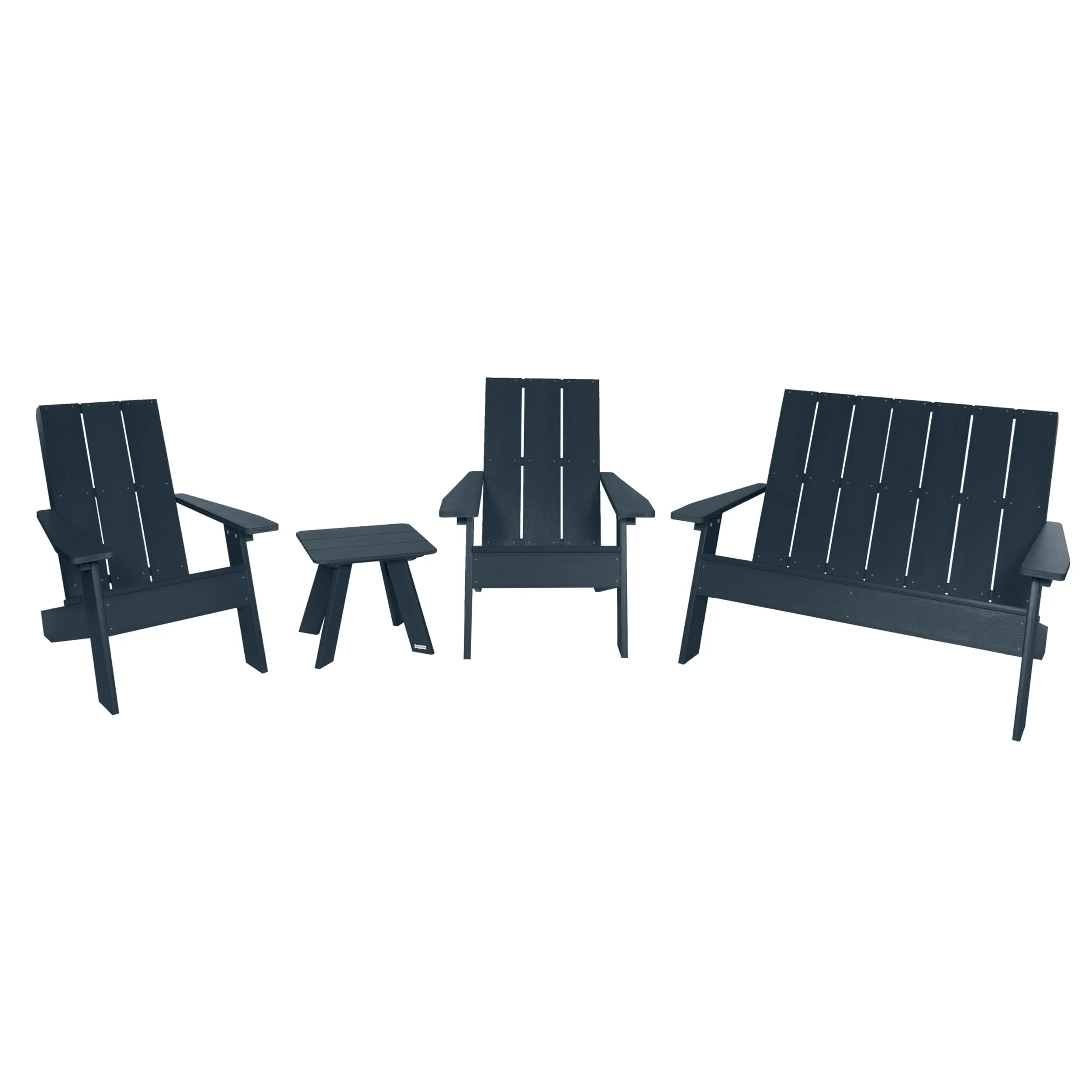 Italica Modern Adirondack 4-Piece Set - Image 9