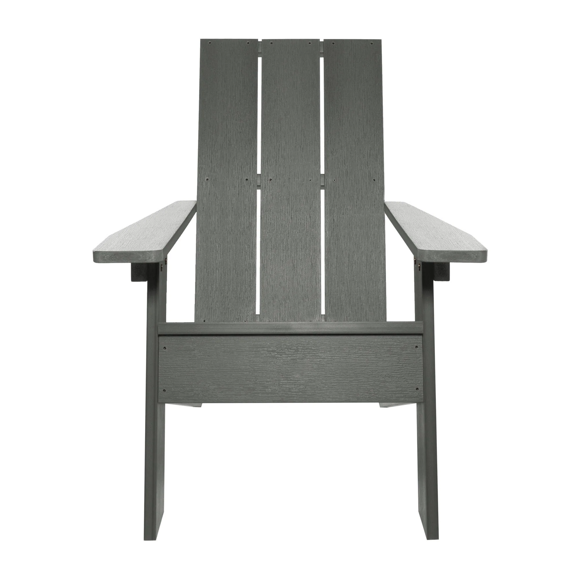 Italica Modern Adirondack Chair and Ottoman - Image 9