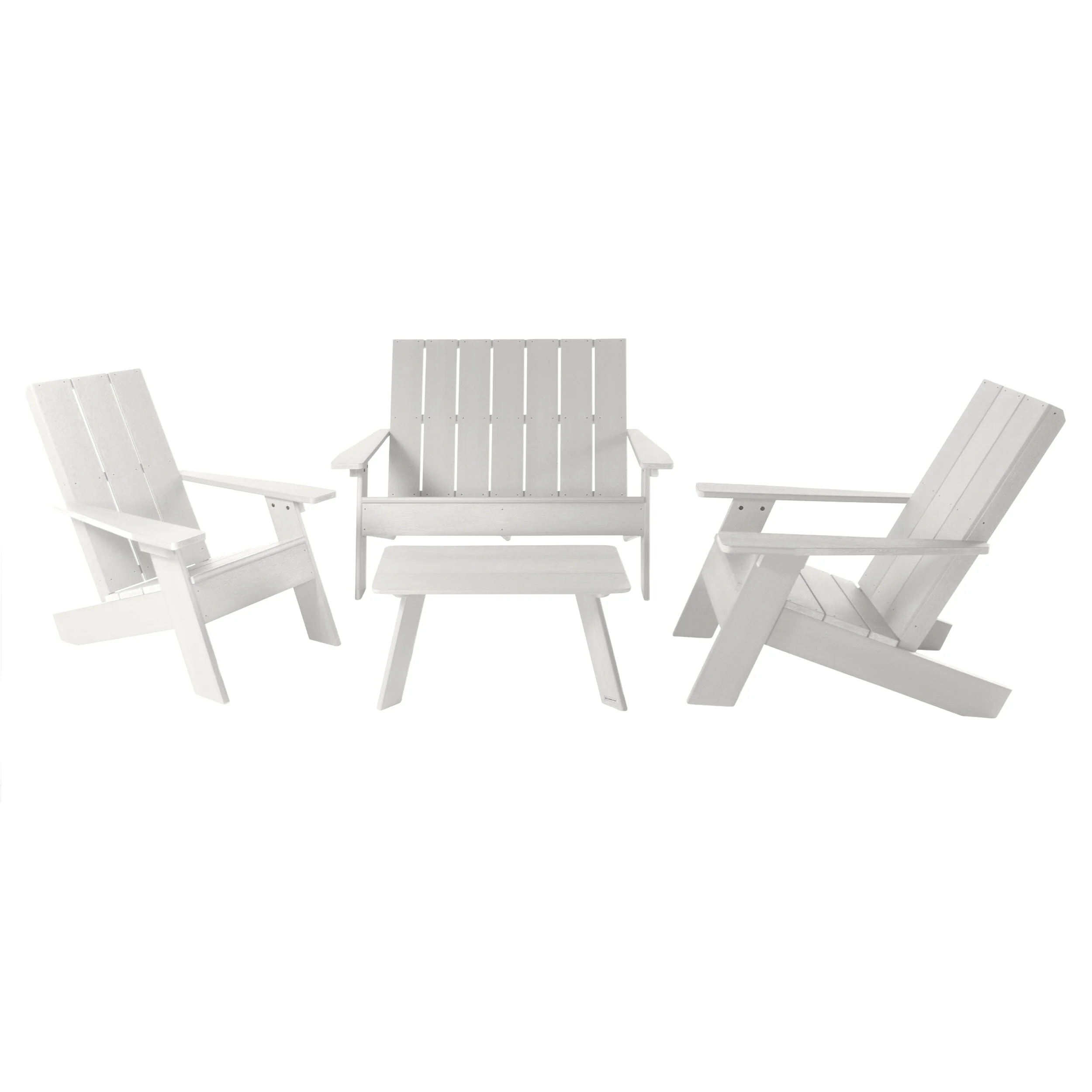 Italica Modern Adirondack Conversation Set - Image 13