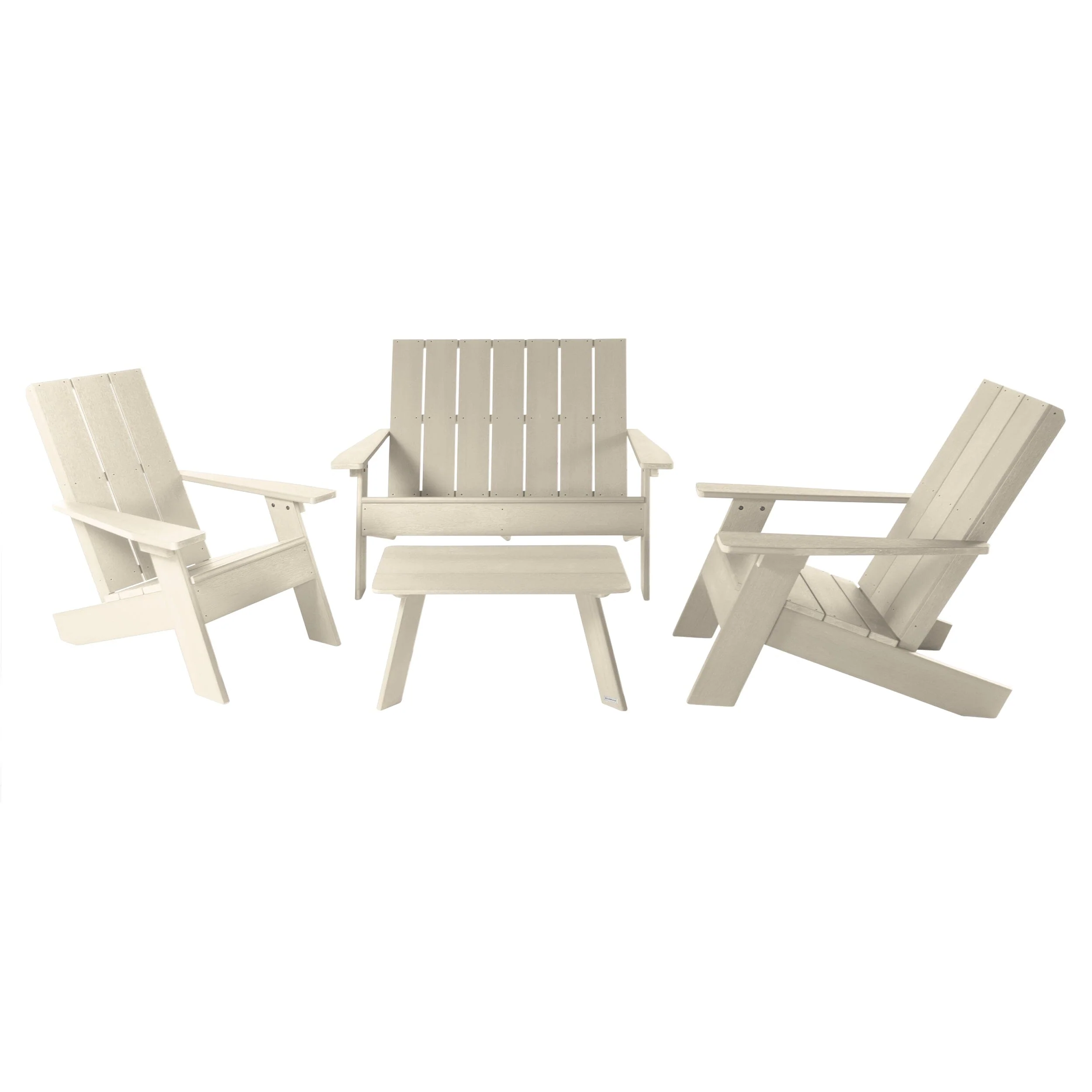 Italica Modern Adirondack Conversation Set - Image 15