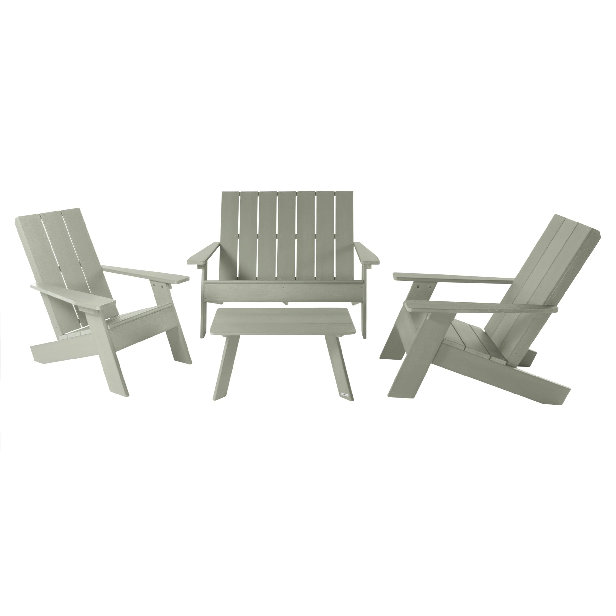 Italica Modern Adirondack Conversation Set - Image 17