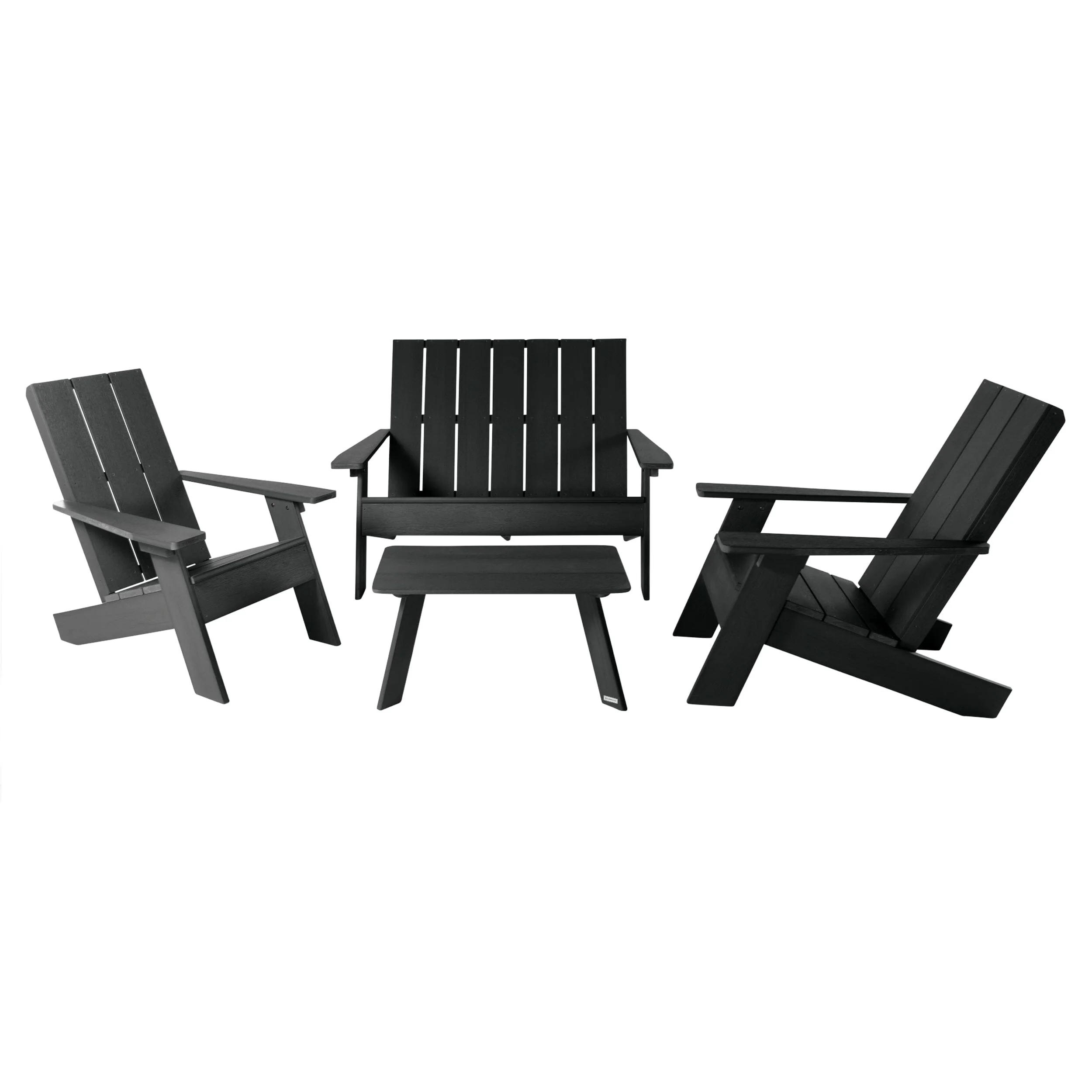 Italica Modern Adirondack Conversation Set - Image 3