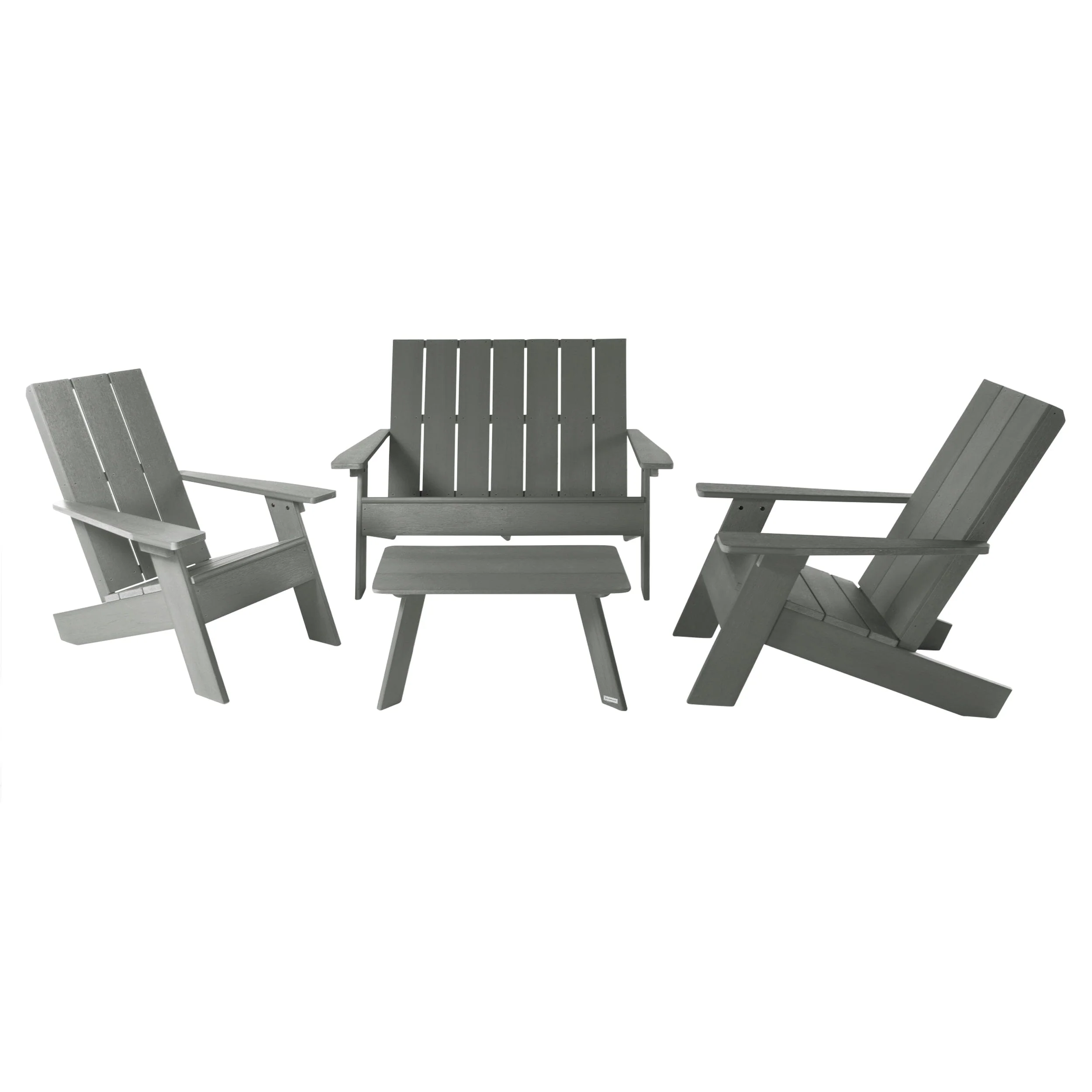Italica Modern Adirondack Conversation Set - Image 5