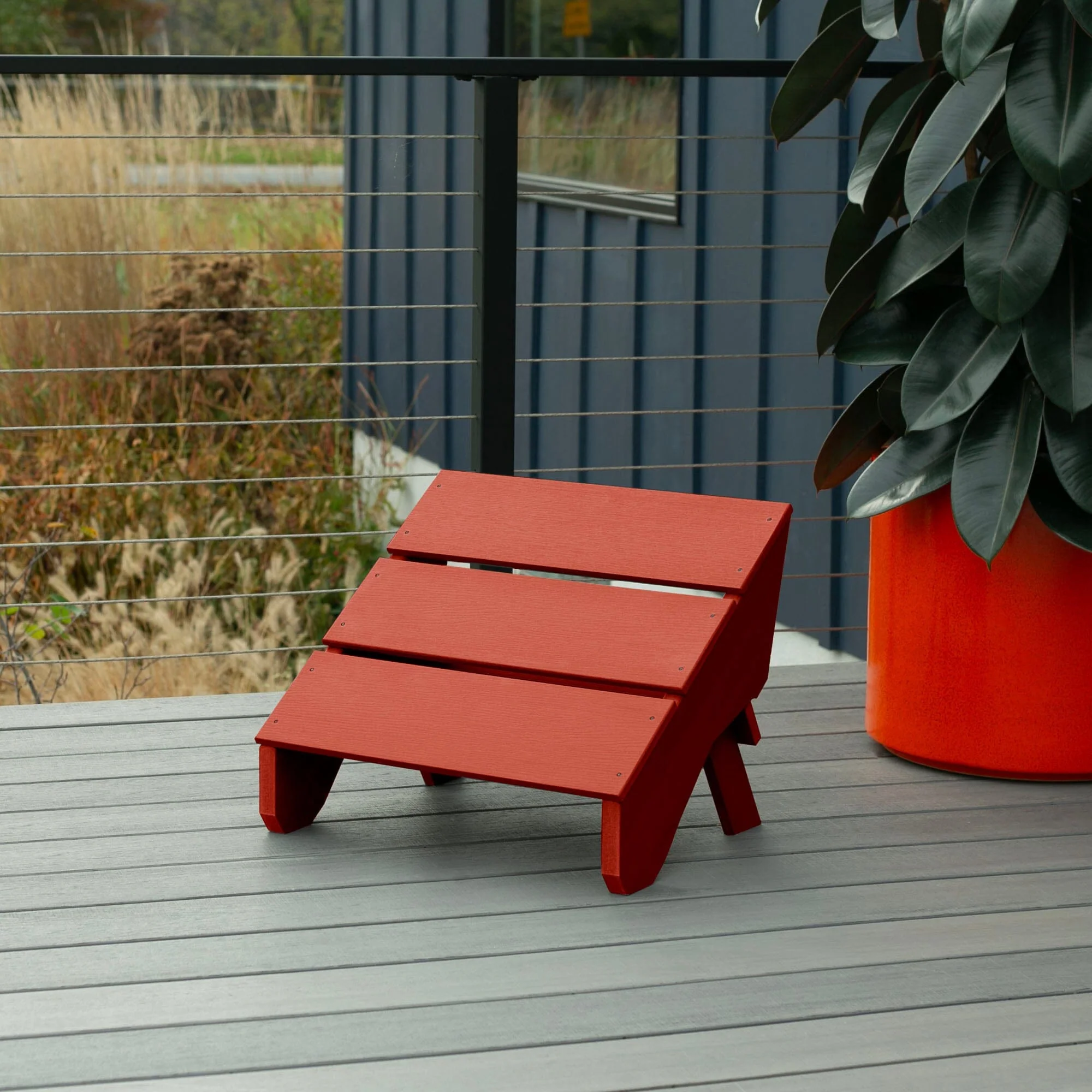 Italica Modern Adirondack Ottoman - Image 26