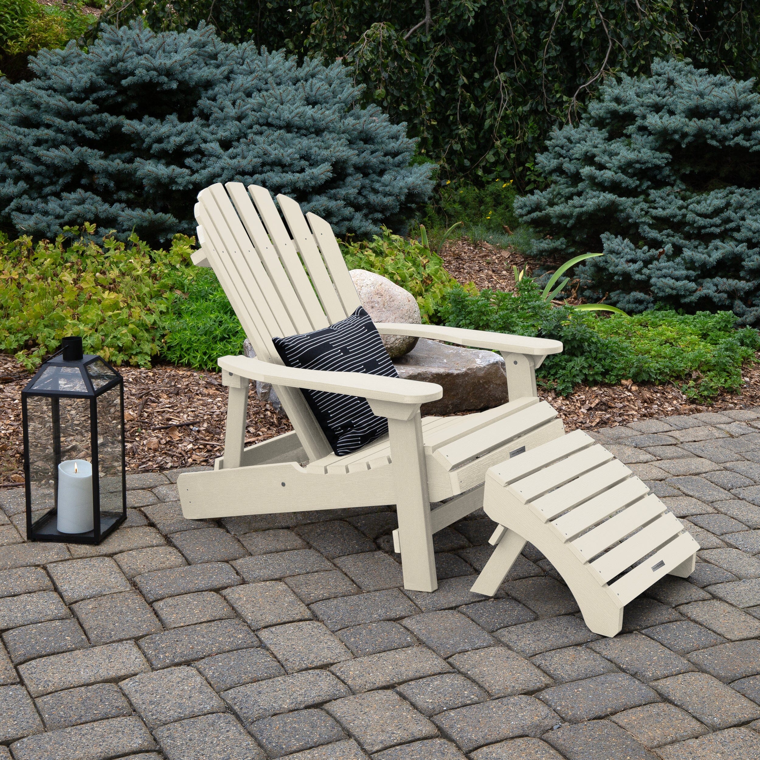 King Hamilton Folding & Reclining Adirondack Chair and Ottoman - Image 23