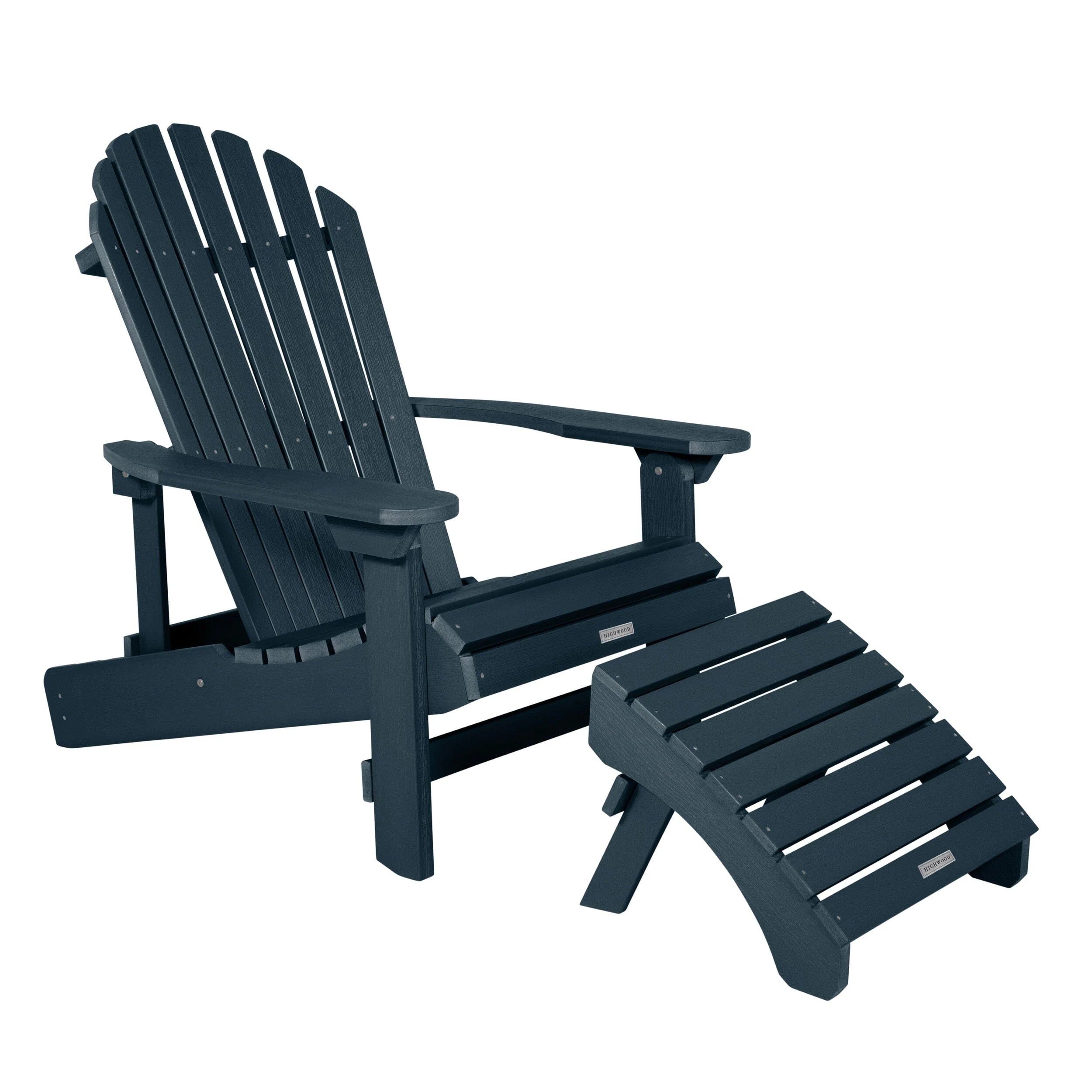 King Hamilton Folding & Reclining Adirondack Chair and Ottoman - Image 25