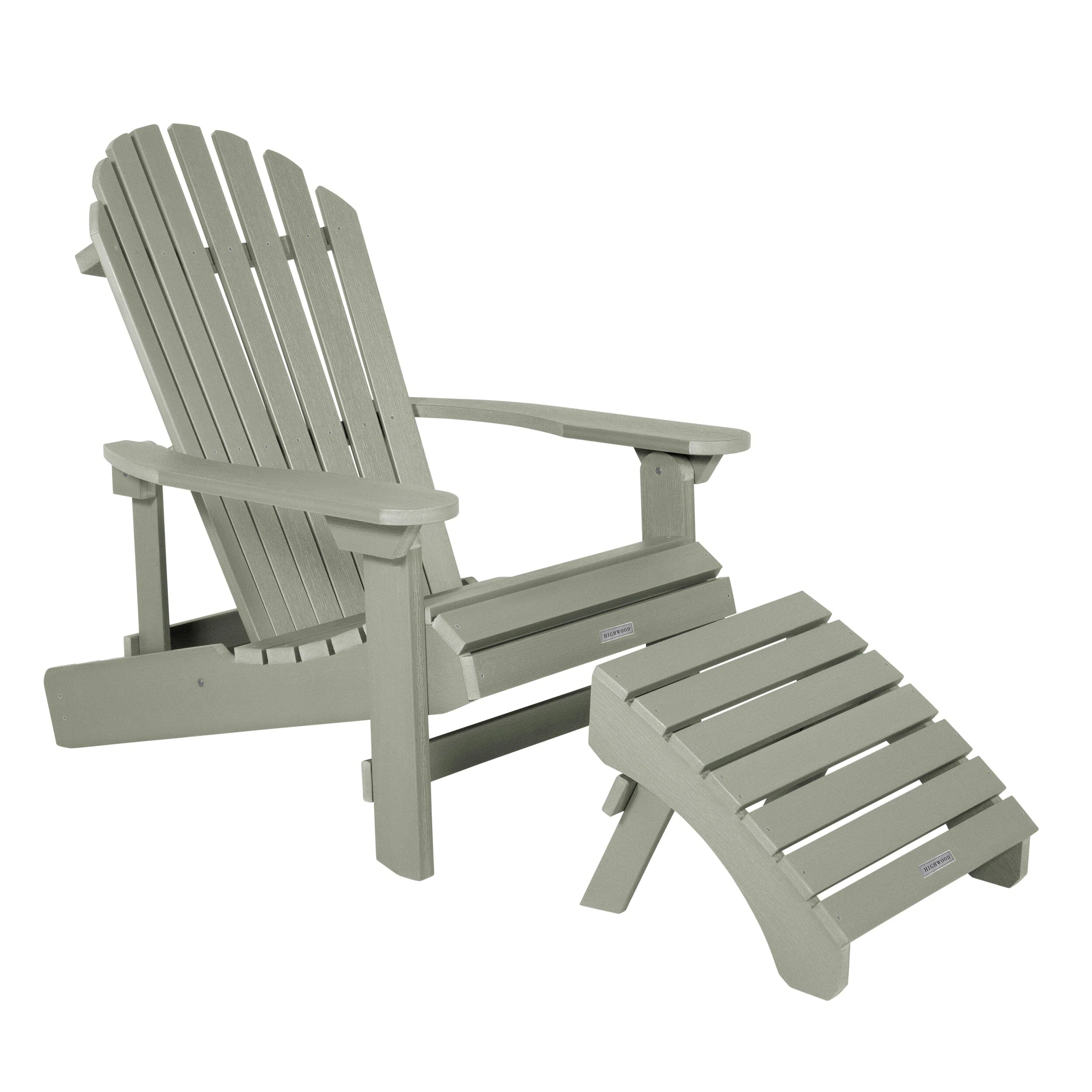 King Hamilton Folding & Reclining Adirondack Chair and Ottoman - Image 33