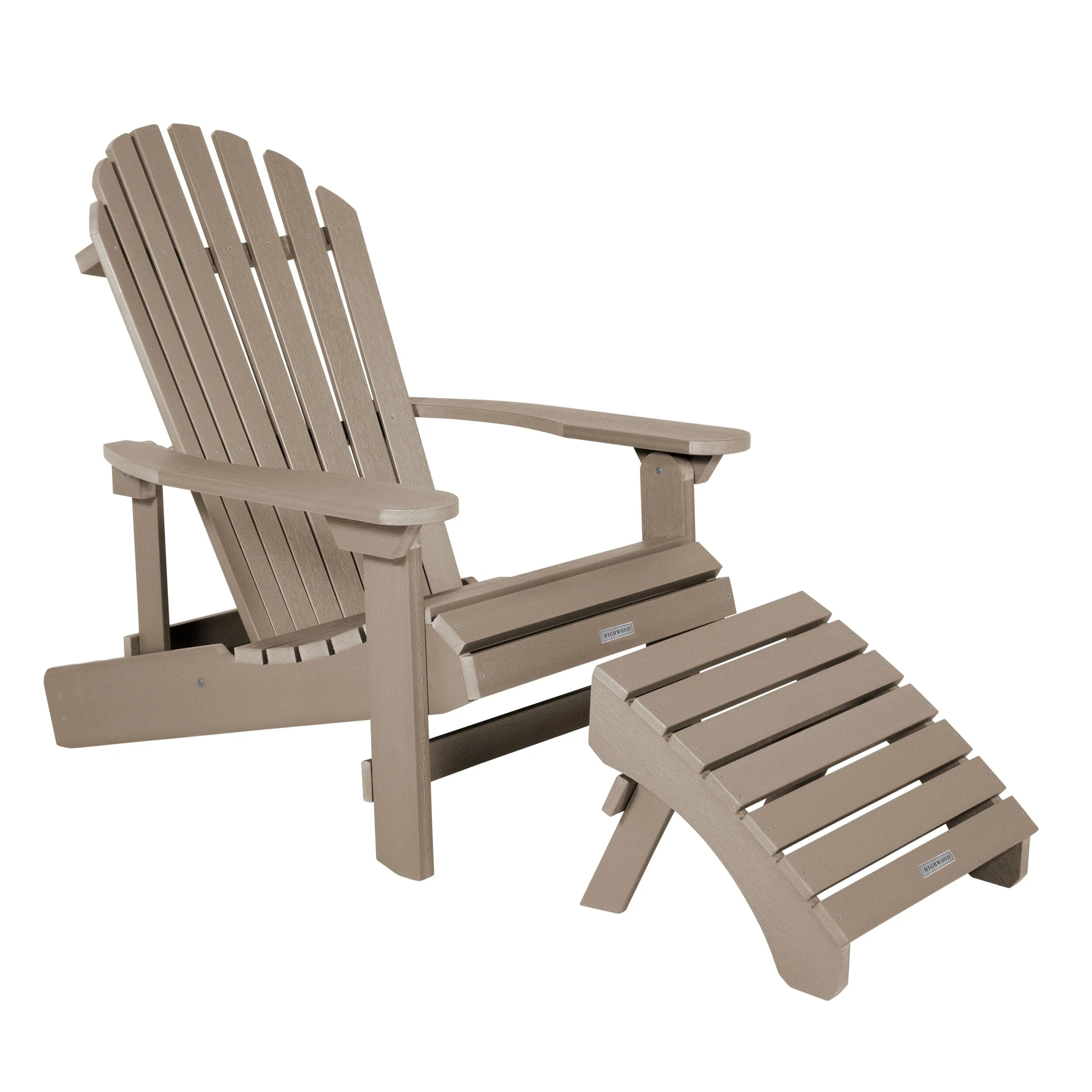 King Hamilton Folding & Reclining Adirondack Chair and Ottoman - Image 41