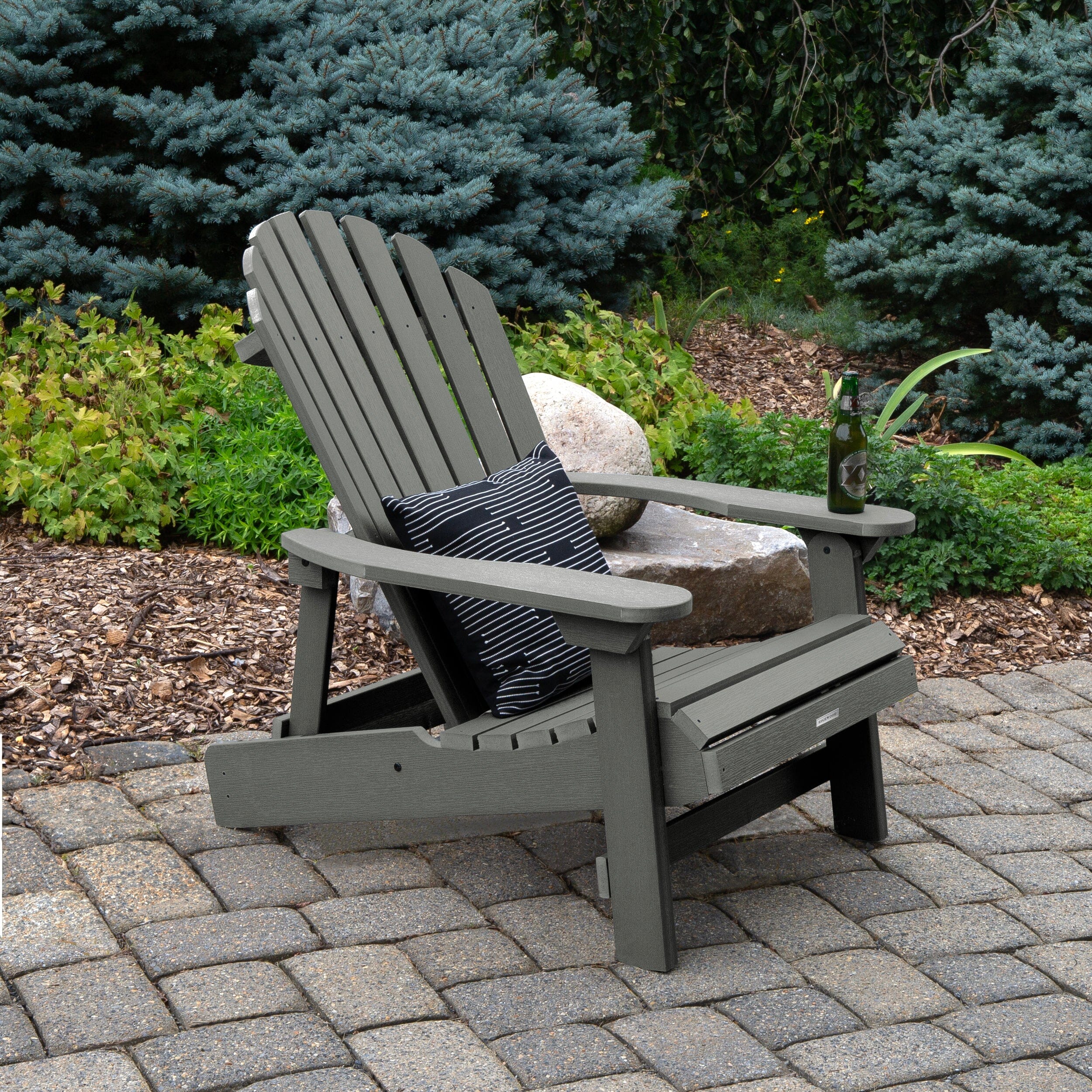 King Hamilton Folding & Reclining Adirondack Chair - Image 10