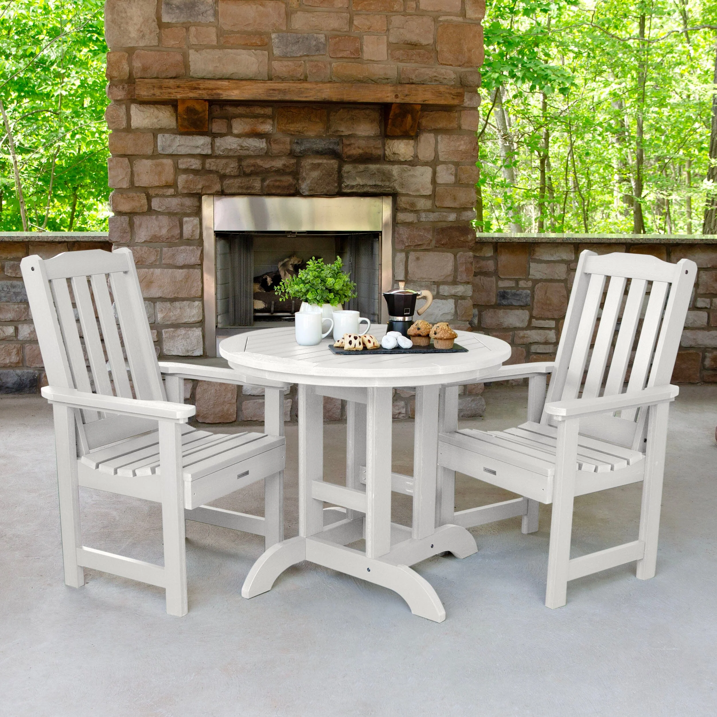 Lehigh 3pc 36in Round Dining Set - Dining Height - Image 14