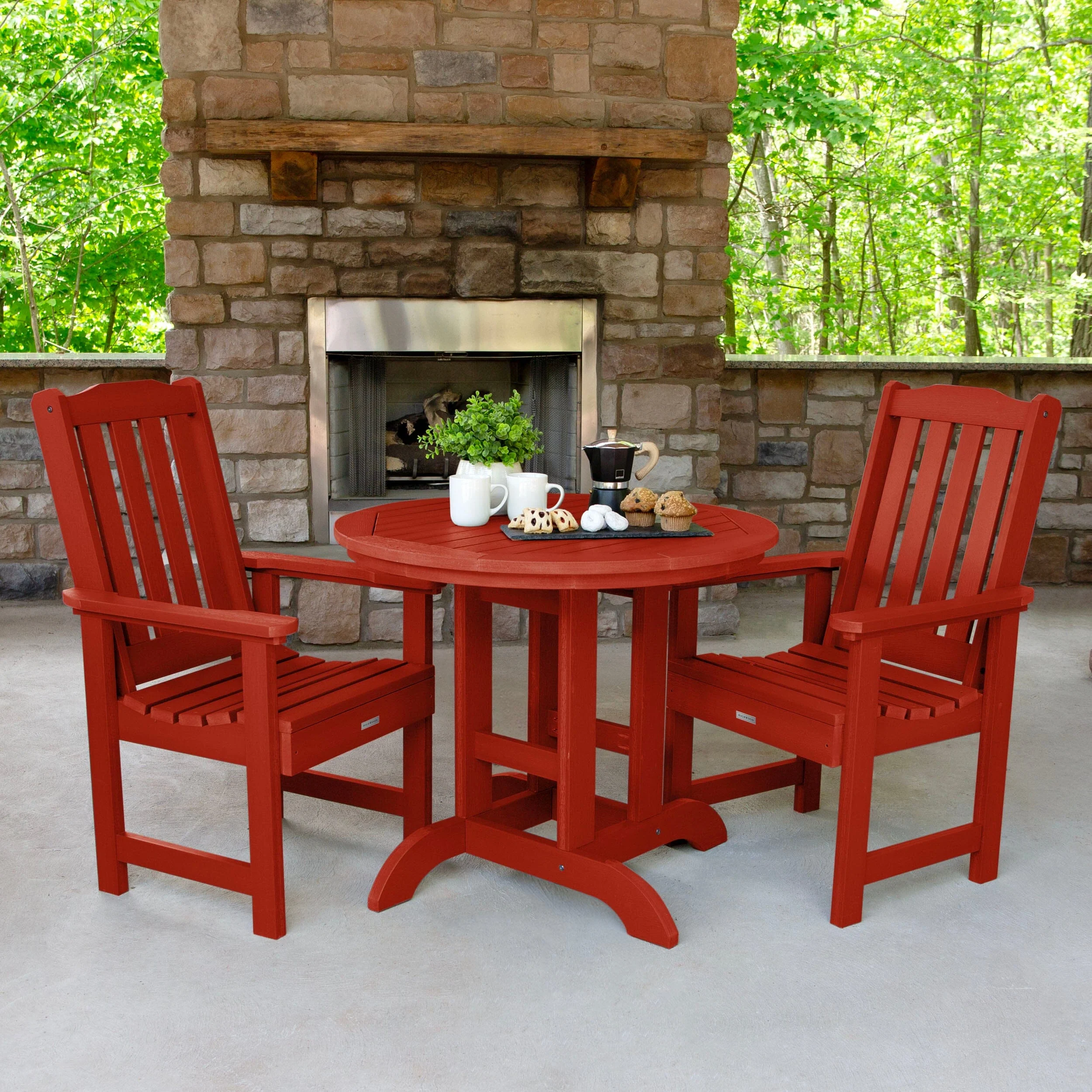 Lehigh 3pc 36in Round Dining Set - Dining Height - Image 16
