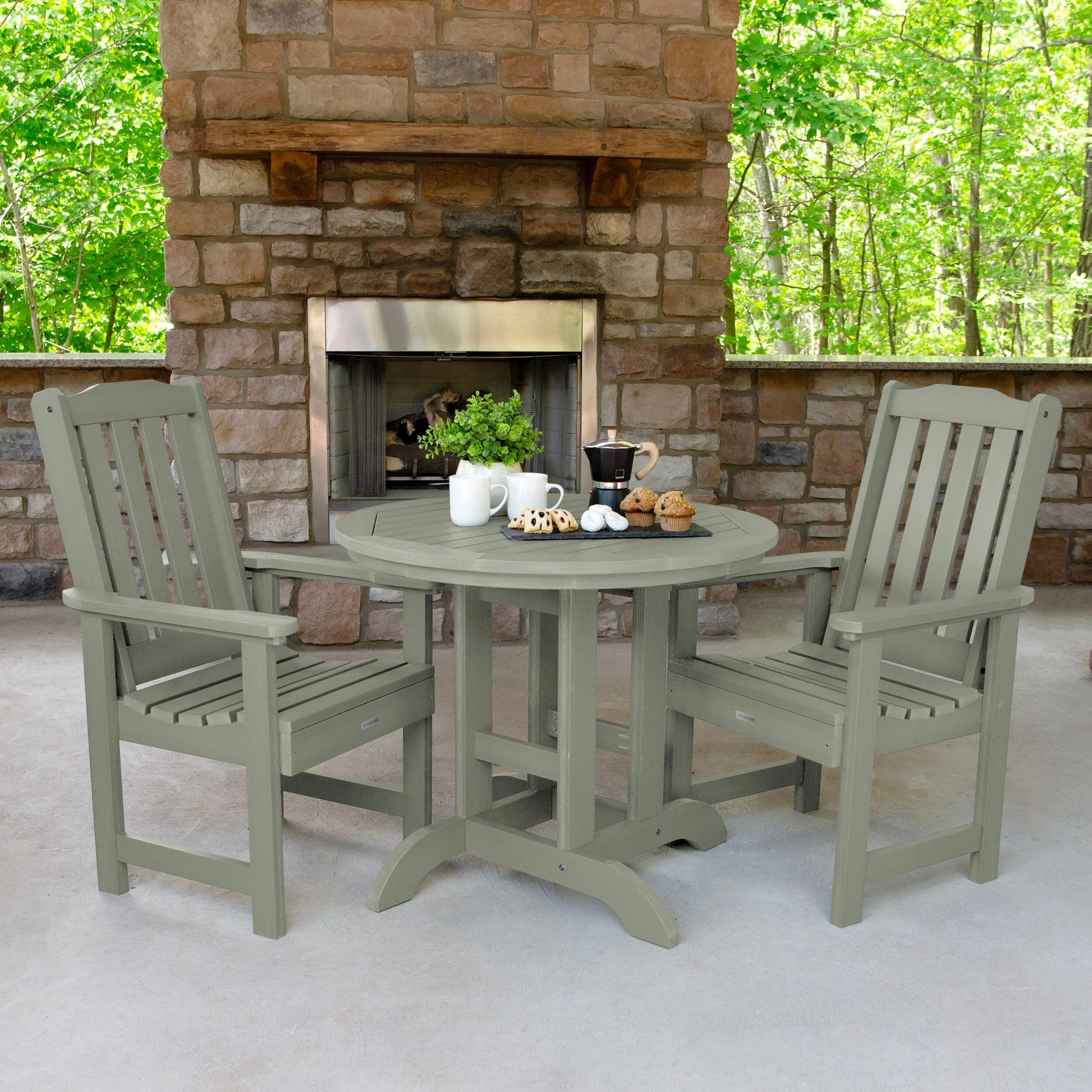 Lehigh 3pc 36in Round Dining Set - Dining Height - Image 18