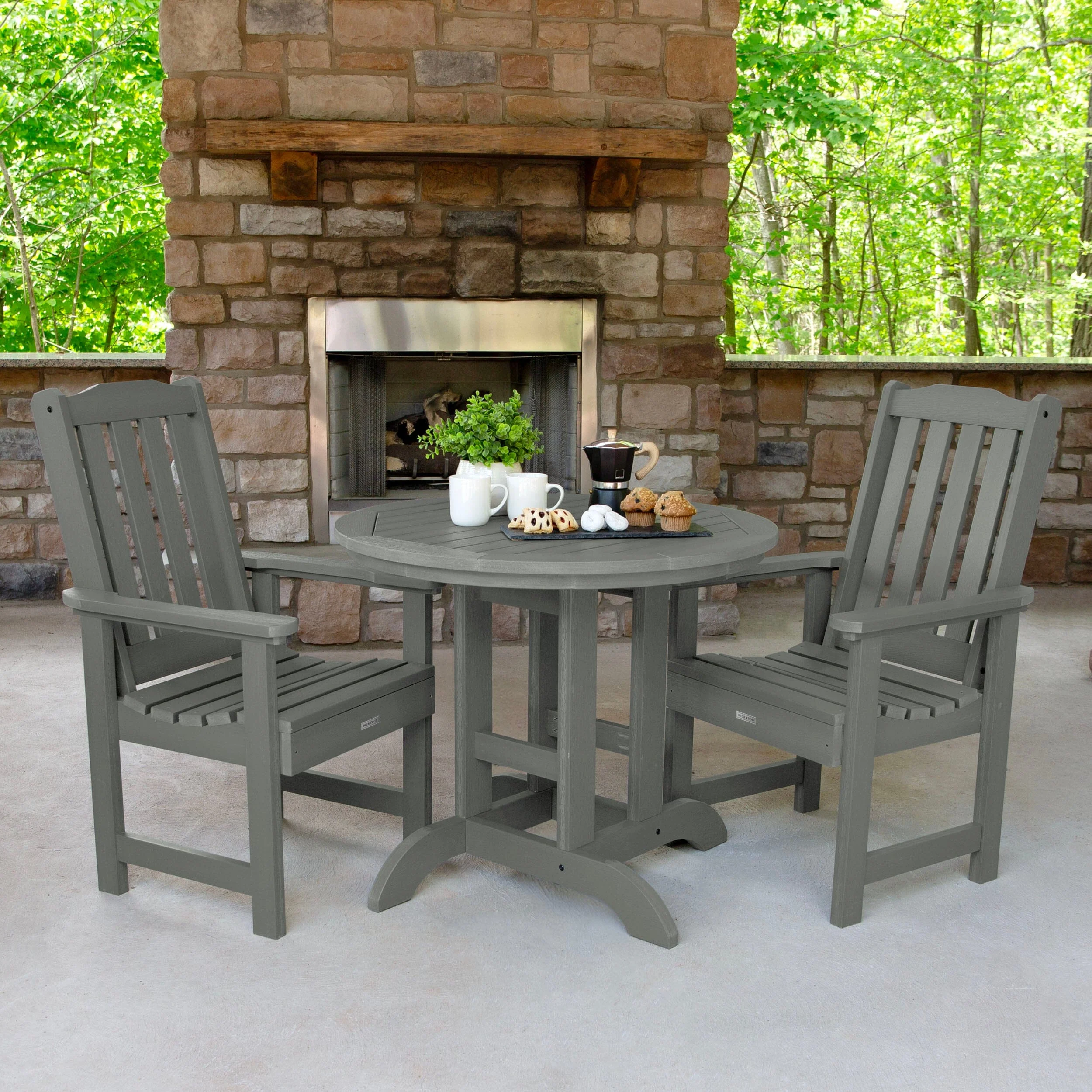 Lehigh 3pc 36in Round Dining Set - Dining Height - Image 8