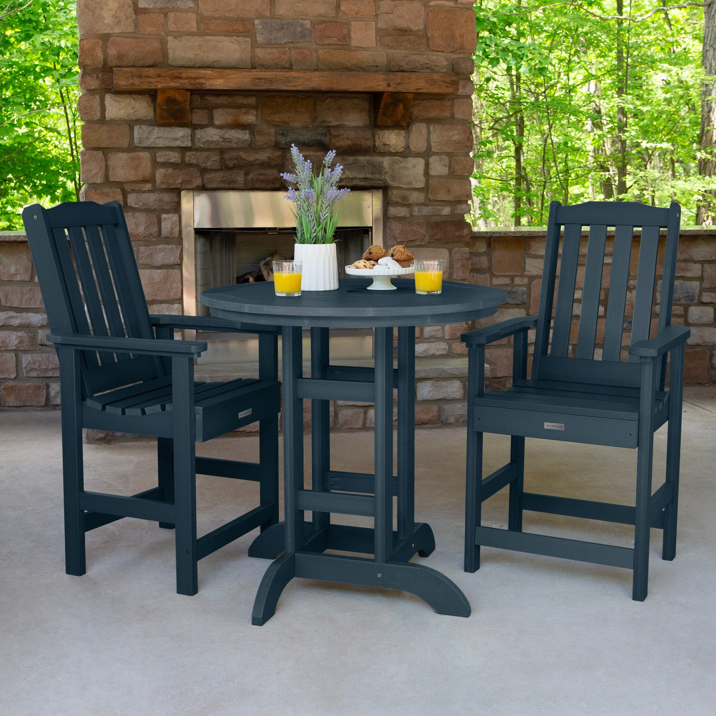 Lehigh 3pc 36in Round Dining Set - Counter Height - Image 10