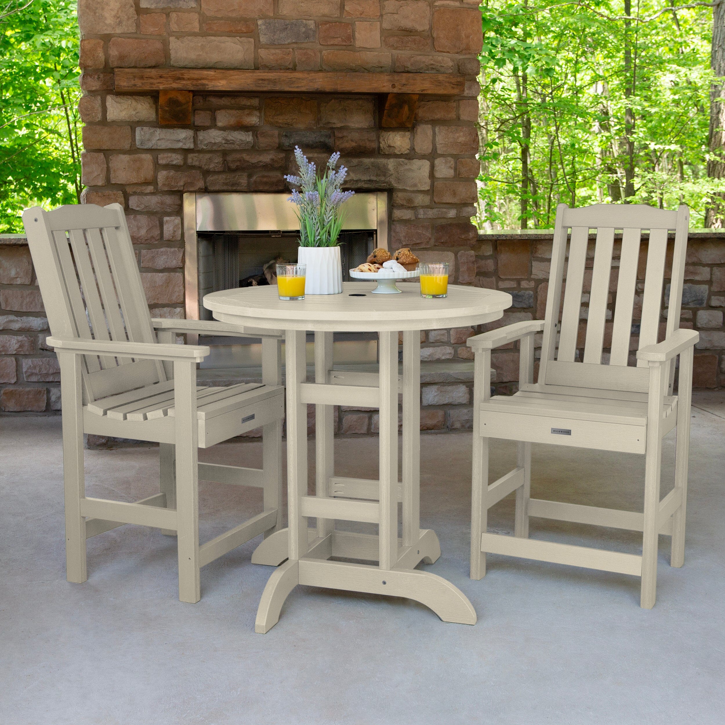 Lehigh 3pc 36in Round Dining Set - Counter Height - Image 12