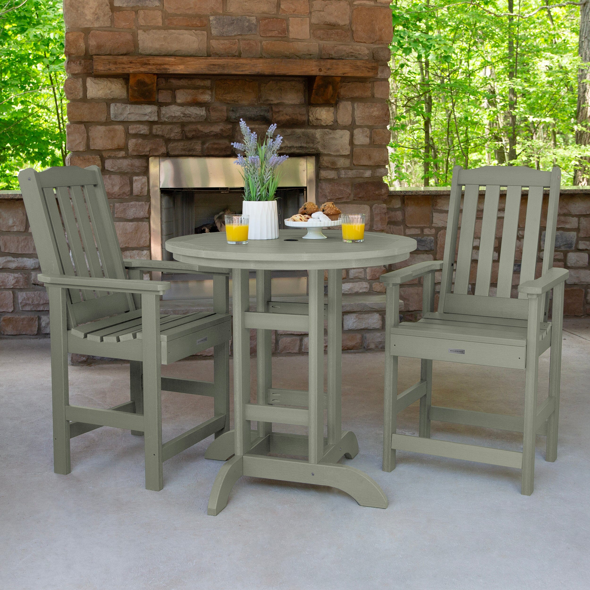 Lehigh 3pc 36in Round Dining Set - Counter Height - Image 18