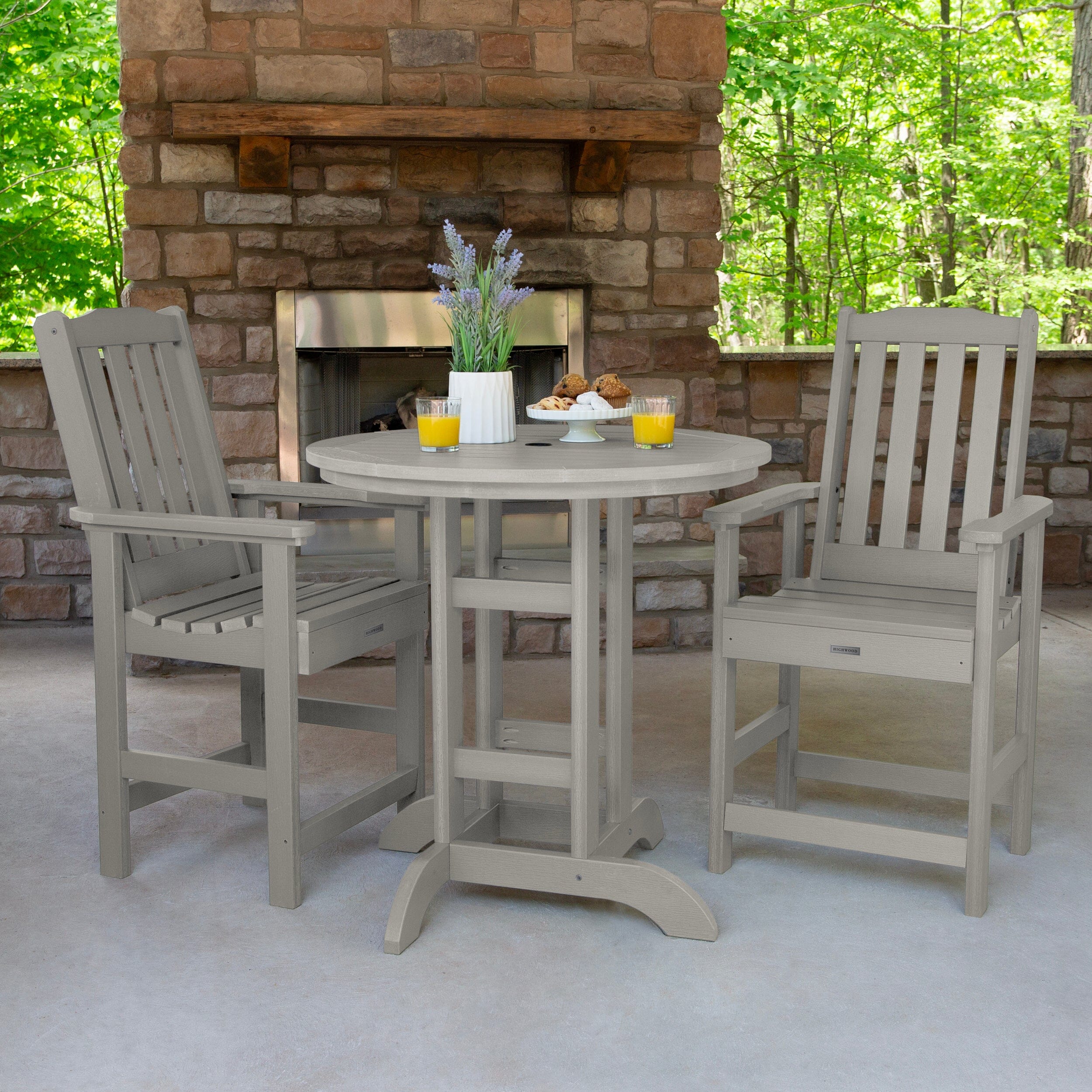 Lehigh 3pc 36in Round Dining Set - Counter Height - Image 20