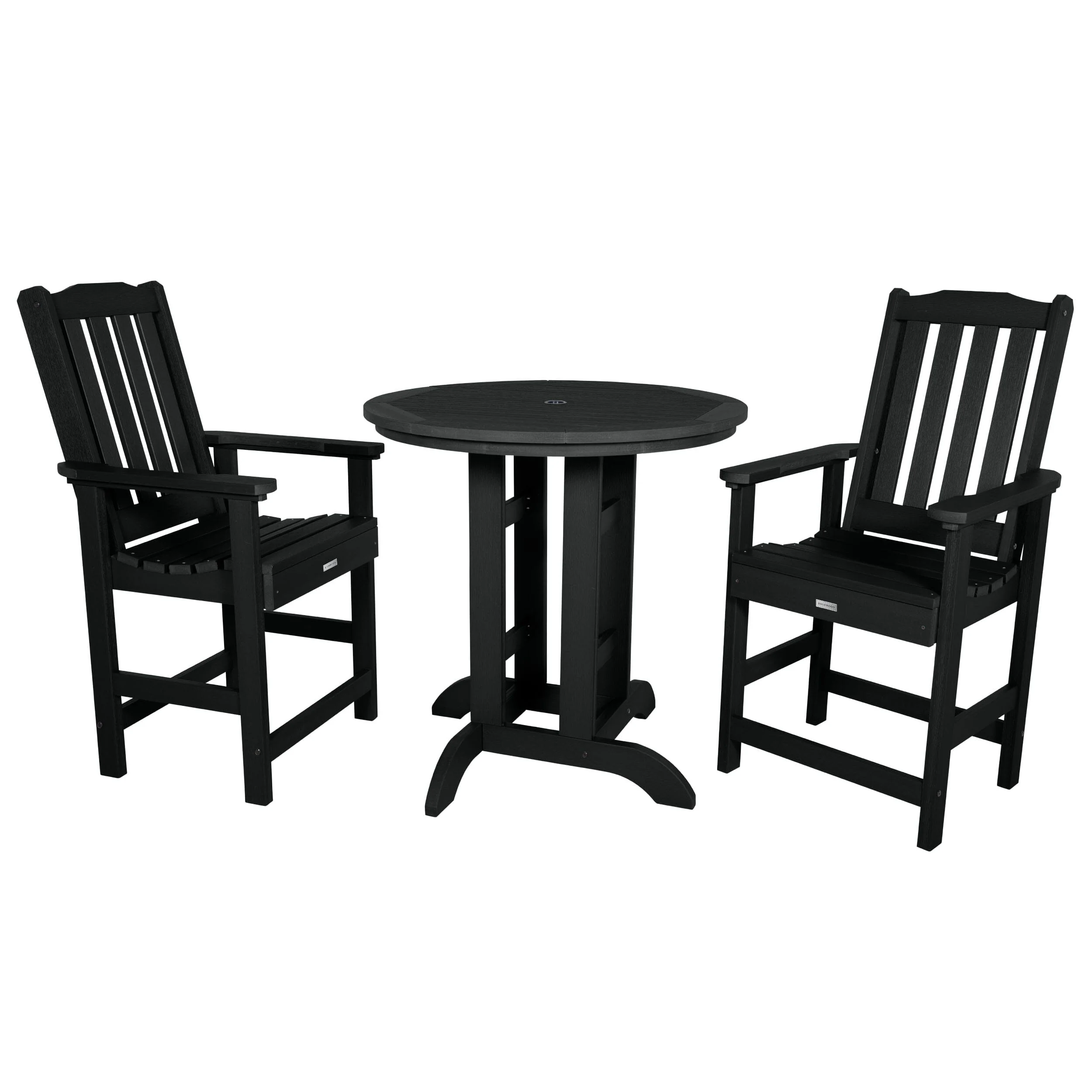 Lehigh 3pc 36in Round Dining Set - Counter Height - Image 3