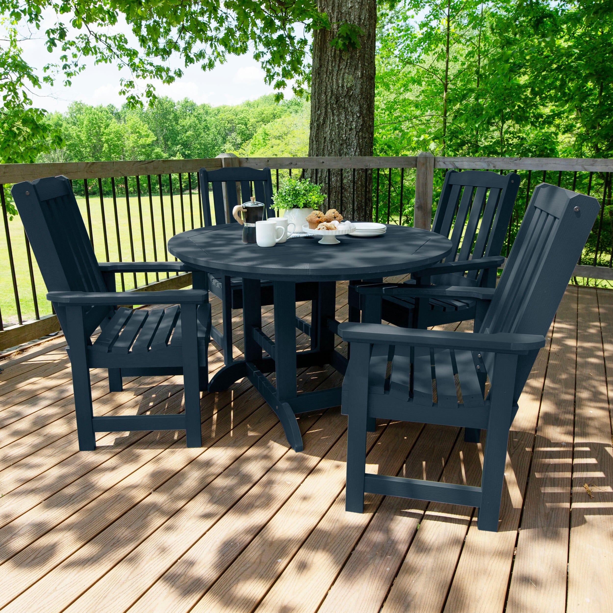 Lehigh 5pc 48in Round Dining Set - Dining Height - Image 10